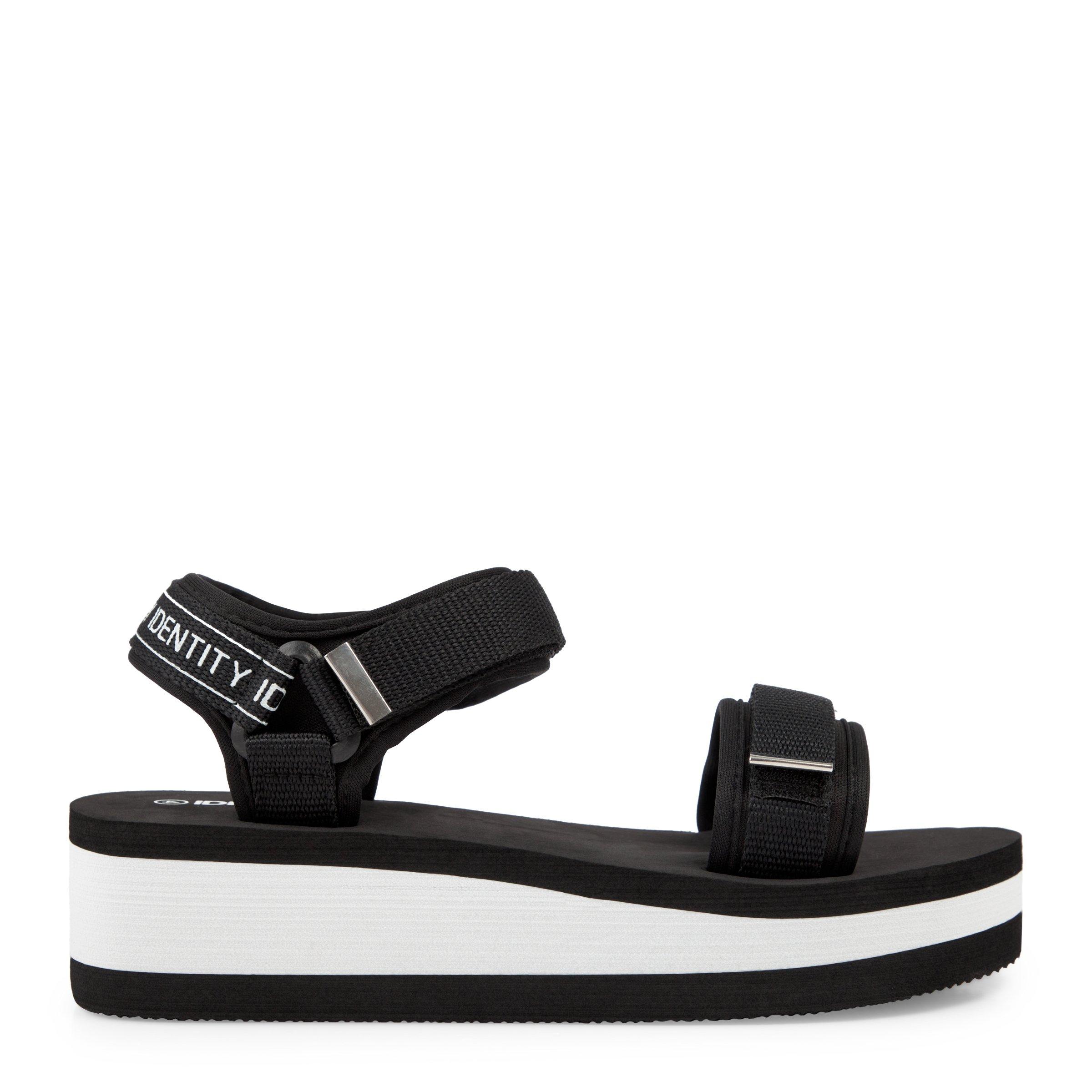 White discount athletic sandals