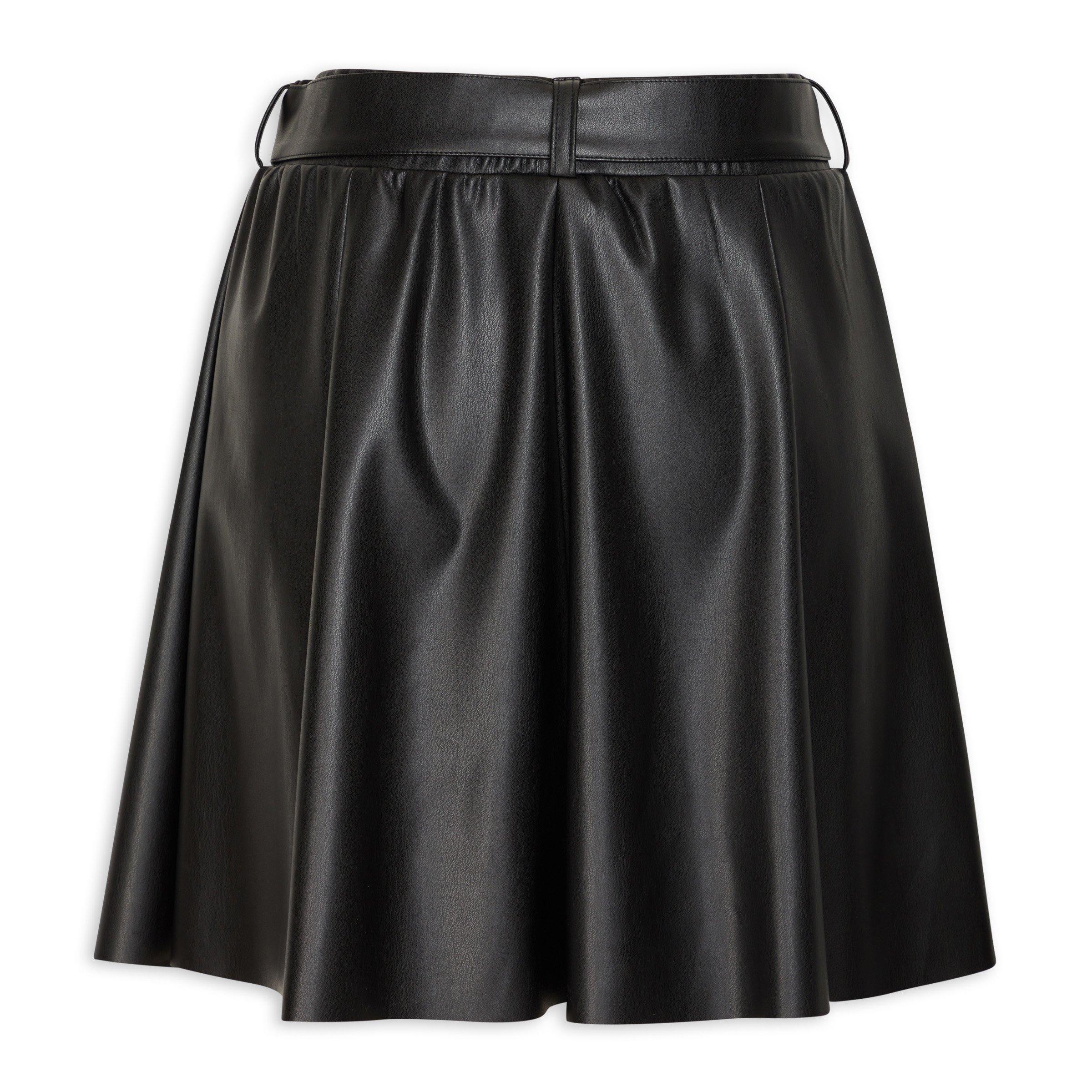 Black Belted Mini Skirt 3106919 Identity