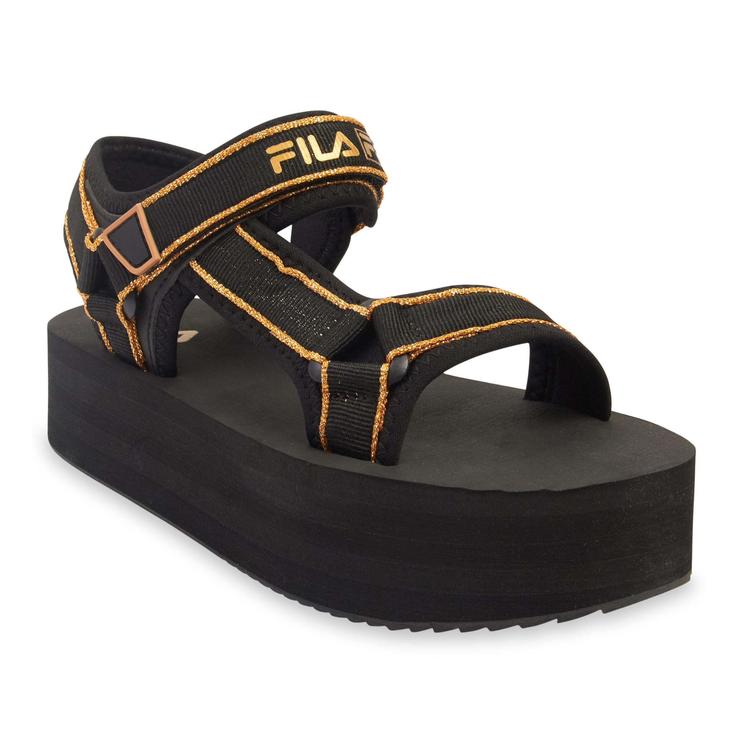 Platform deals fila sandals