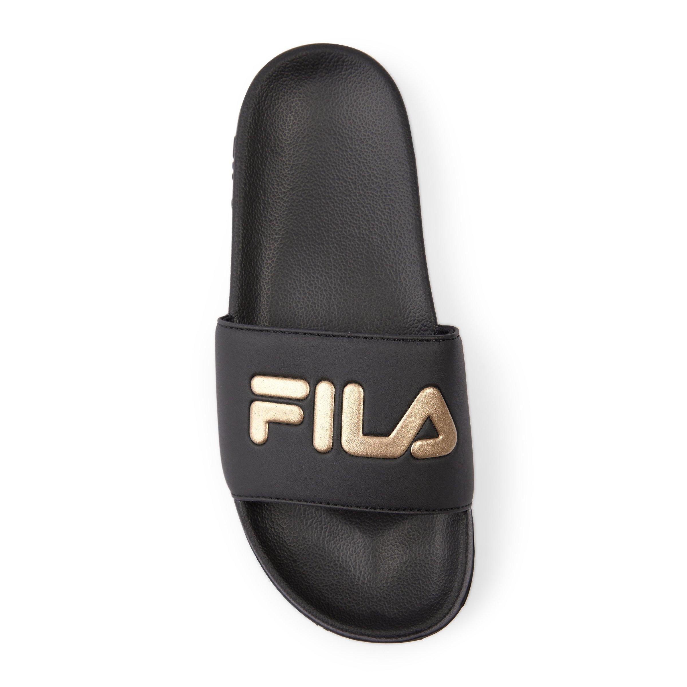 Fila slides with on sale straps