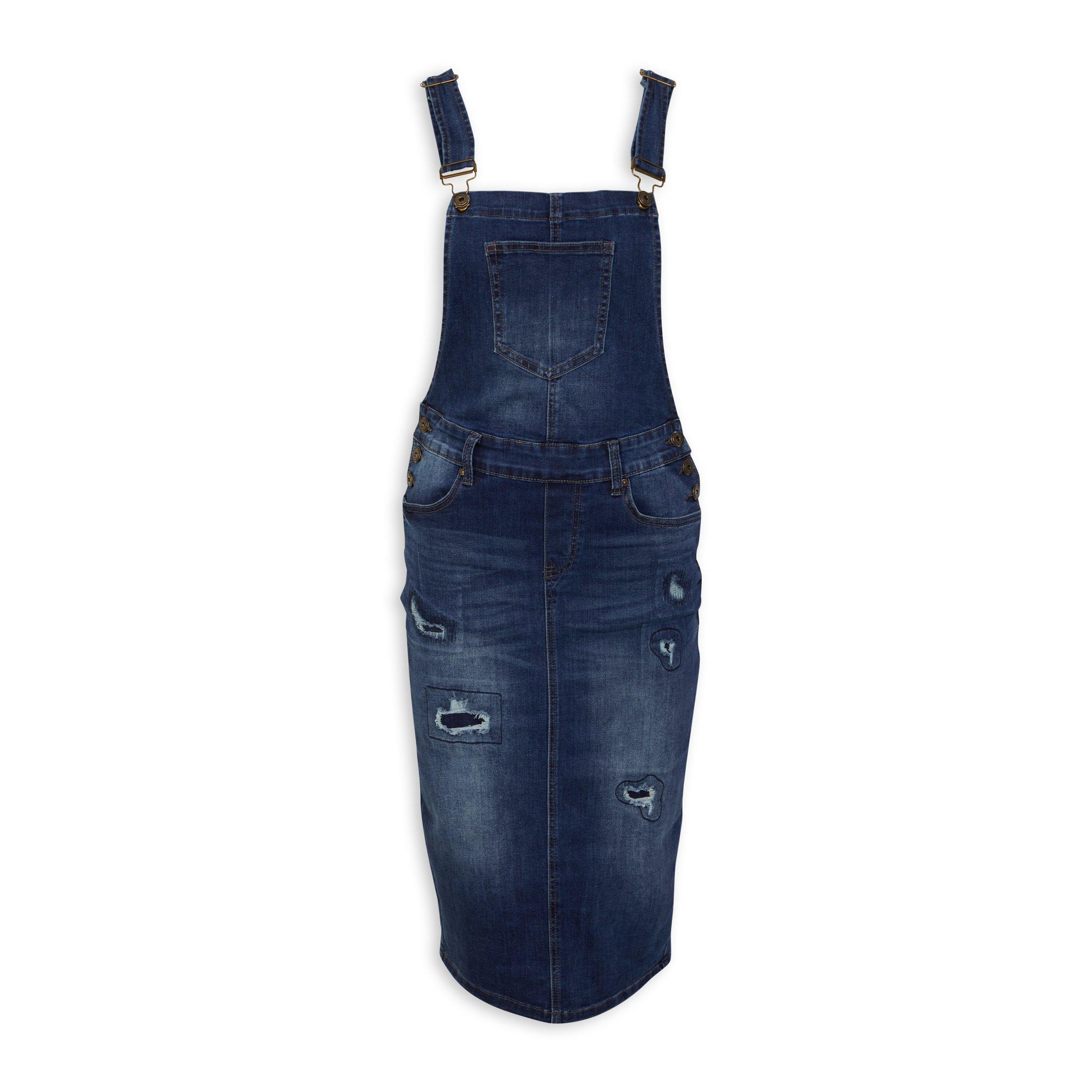 Jeans hotsell dungaree skirt