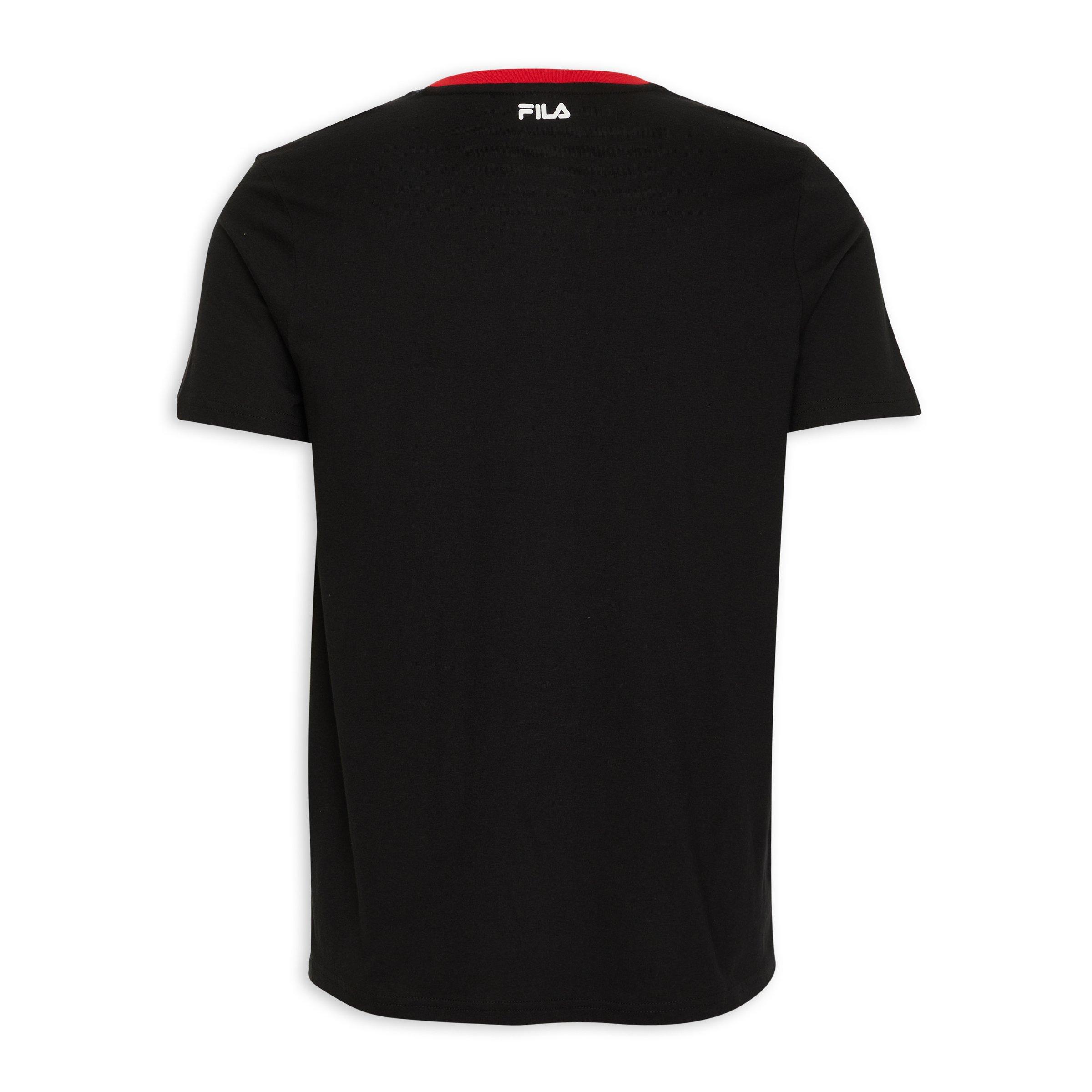 Tee shirt cheap fila noir