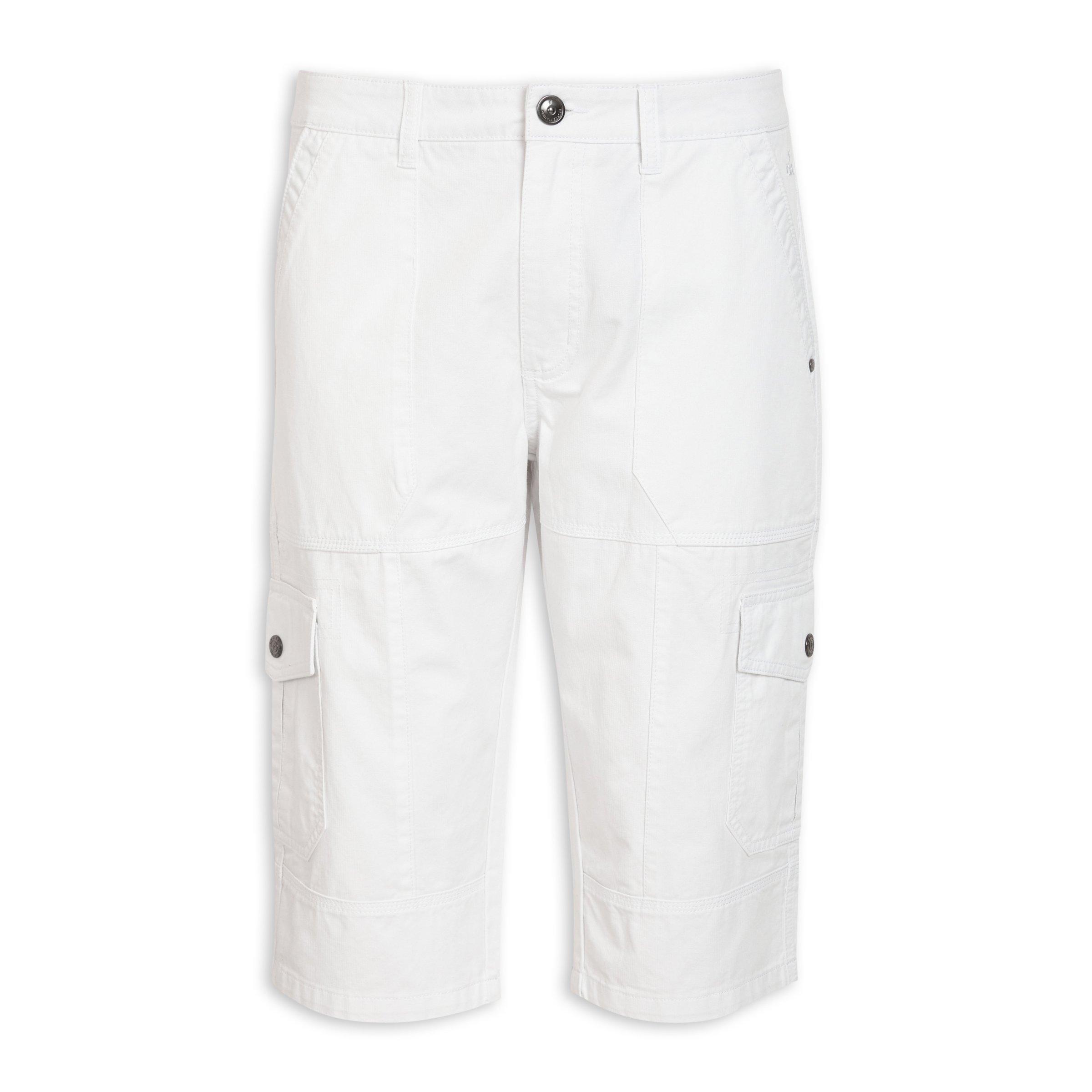 White hot sale utility shorts