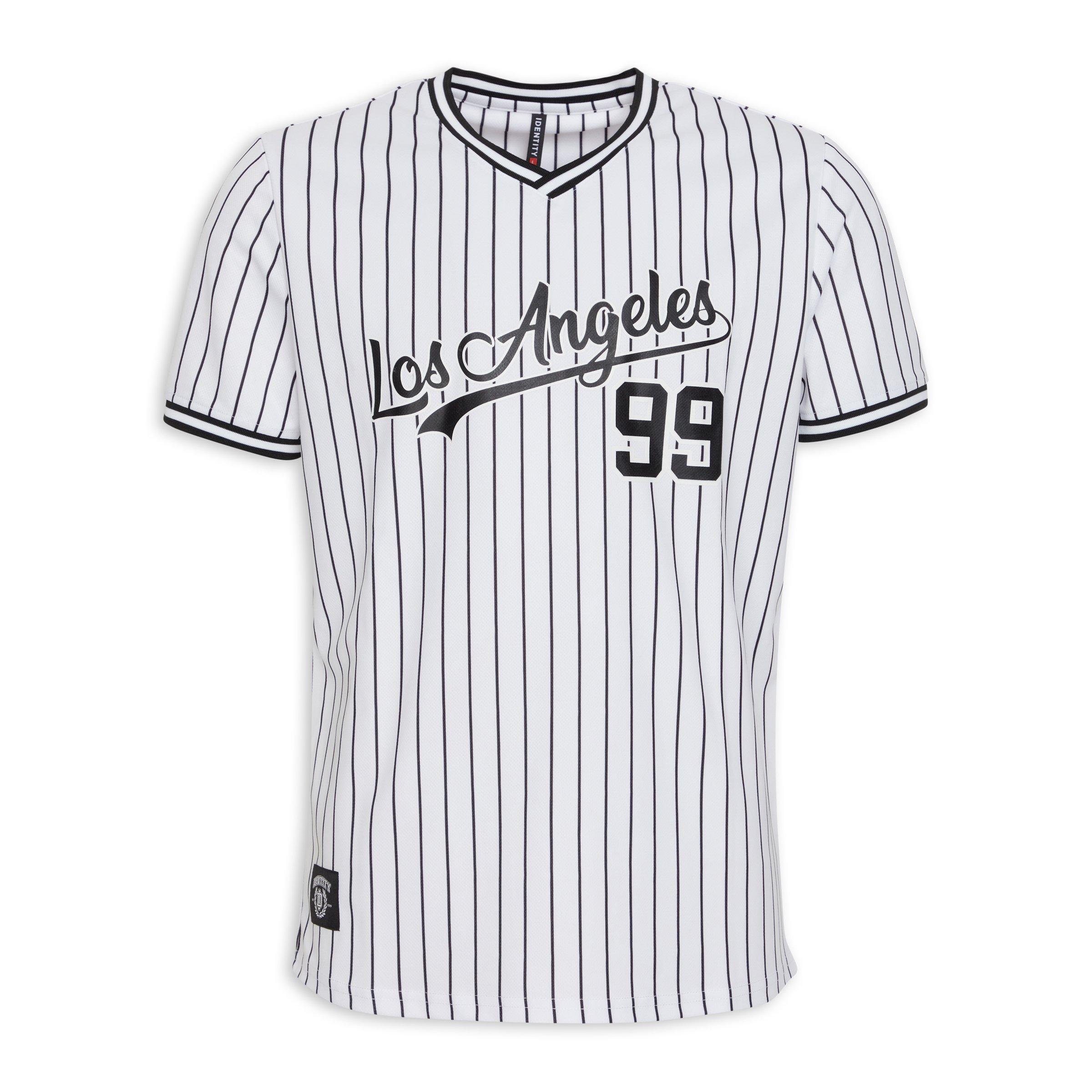 White Stripe Los Angeles T shirt 3107282 Identity