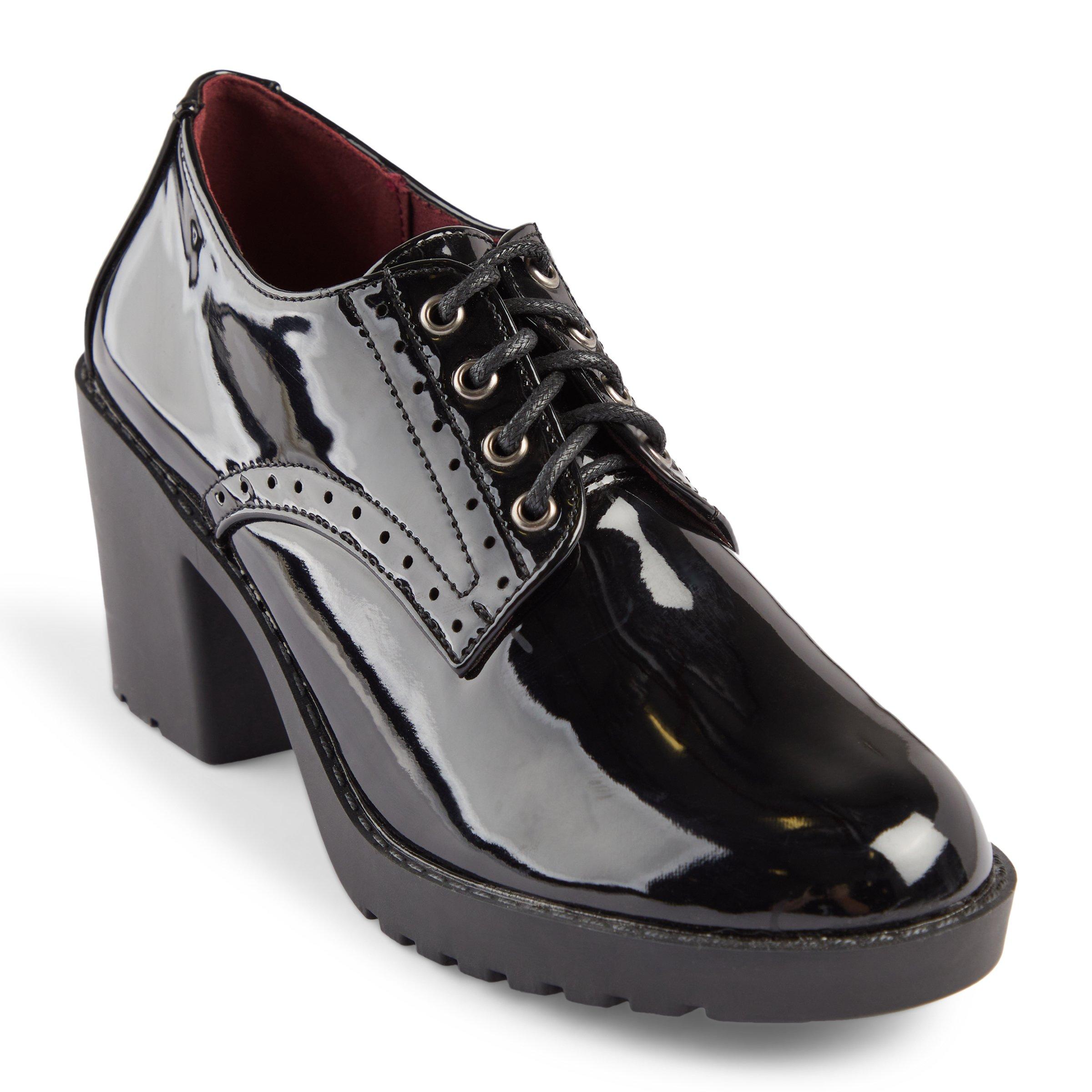 Black Heeled Oxford 3107571 Truworths