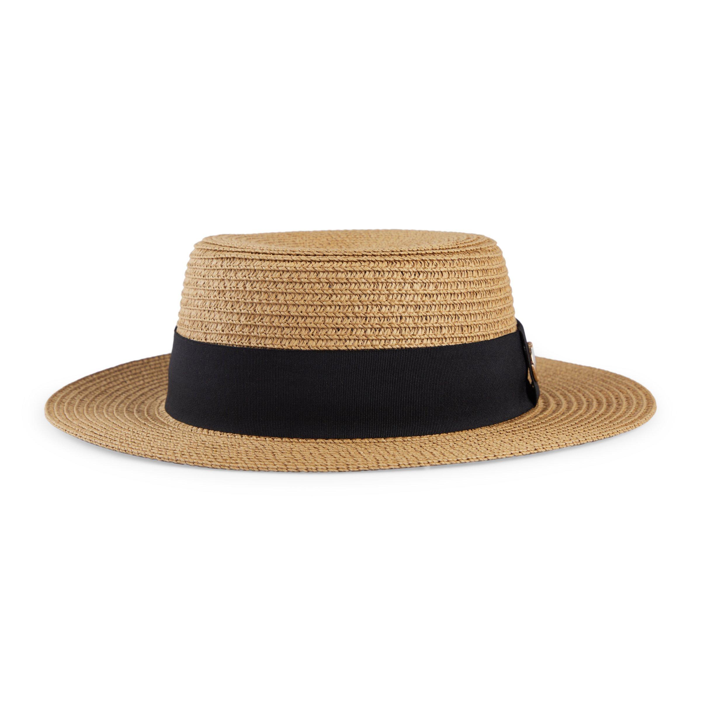 Camel Straw Floppy Hat 3107626 Identity