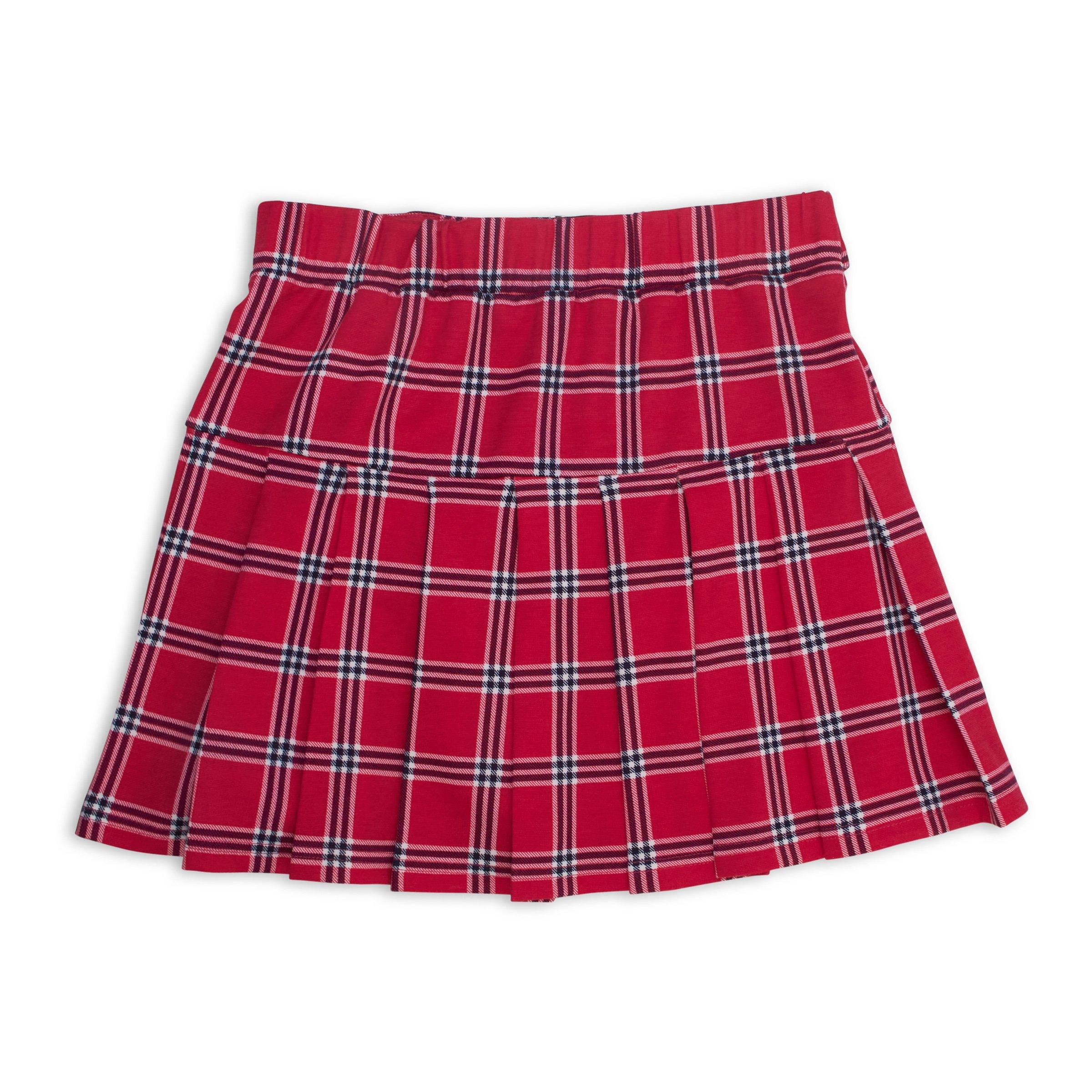 Check A Line Skirt