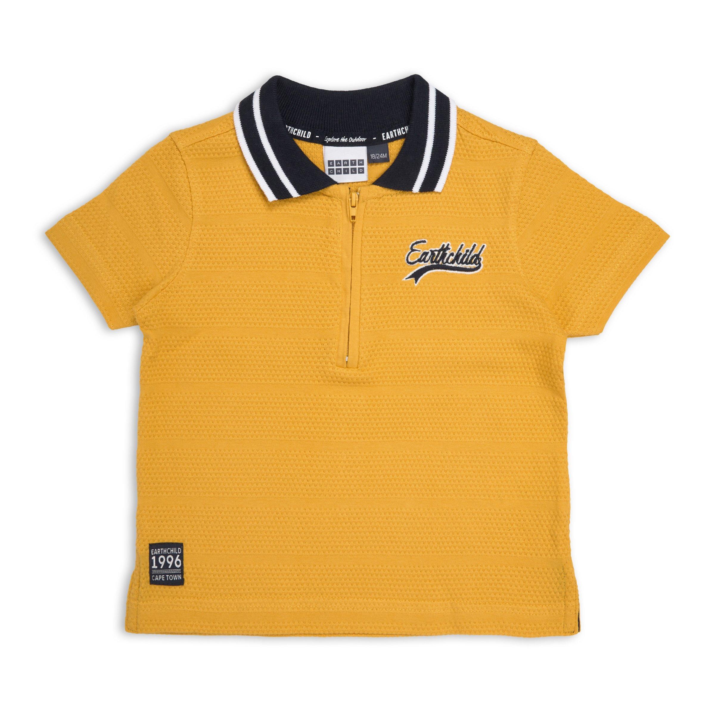 Baby boy 2024 mustard shirt