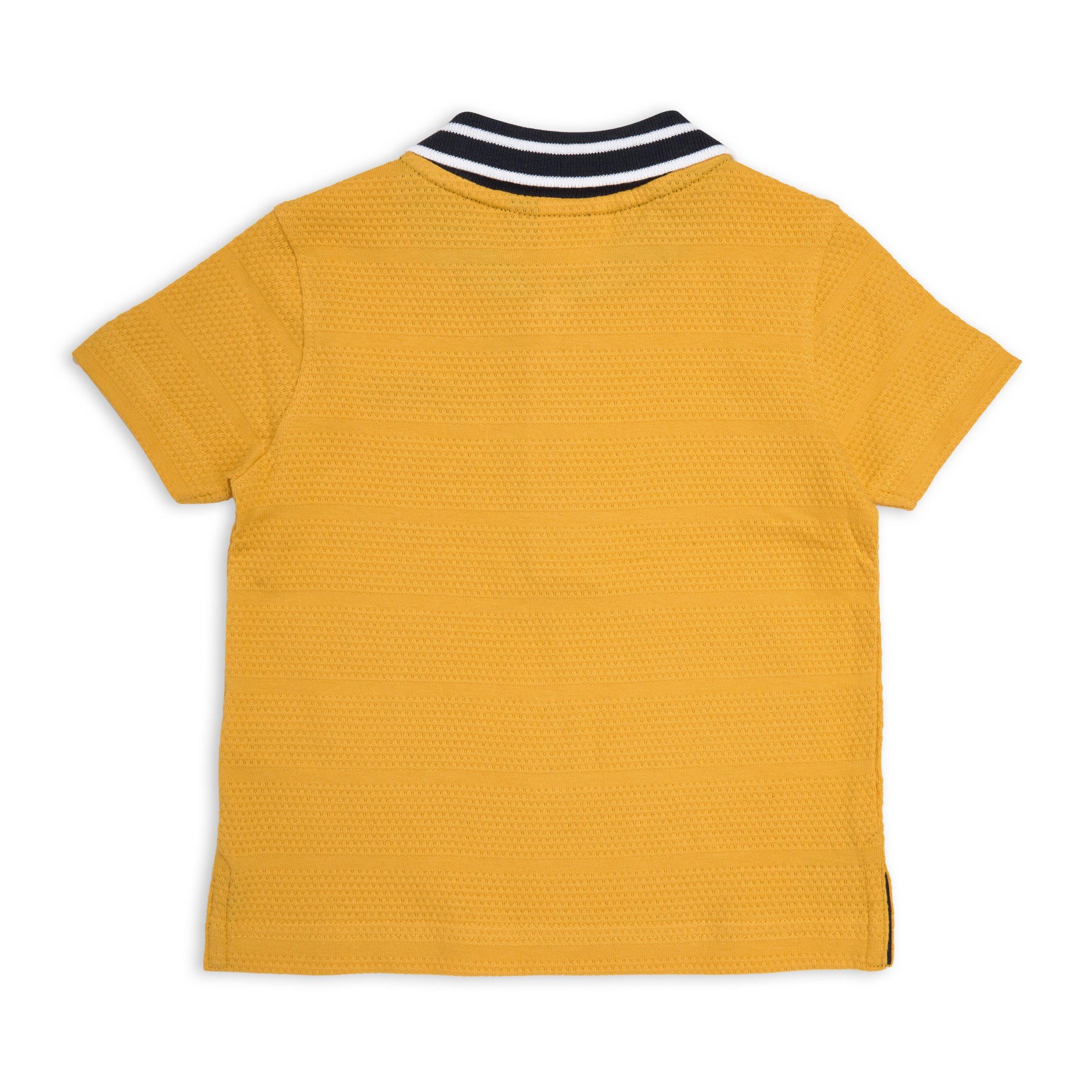 Baby boy mustard yellow 2024 shirt