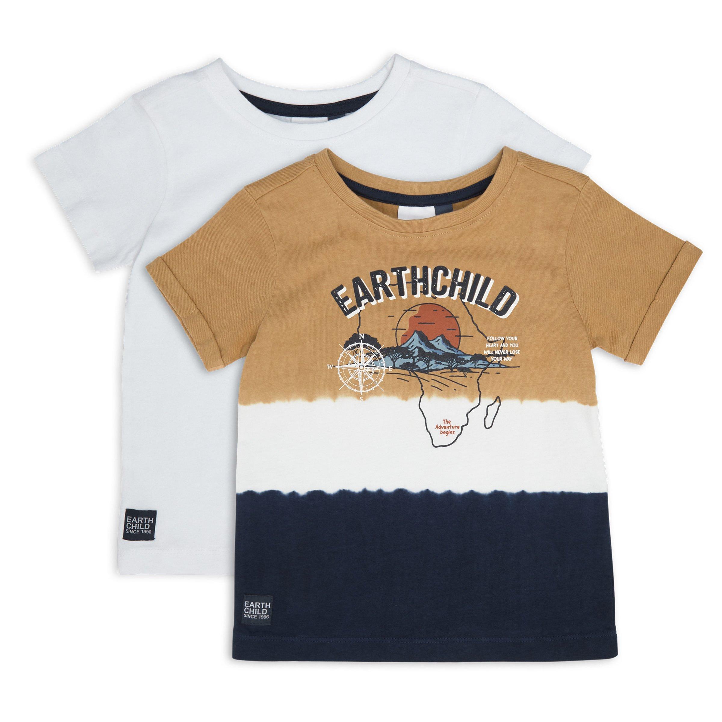 2 pack Baby Boy T shirts 3108030 Earthchild