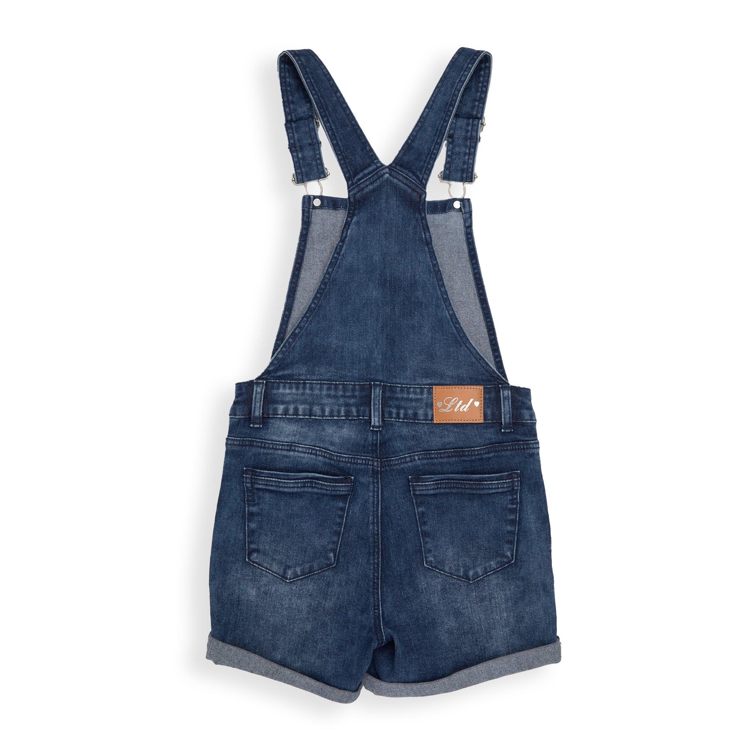 Kid Girl Indigo Denim Dungaree (3113113)