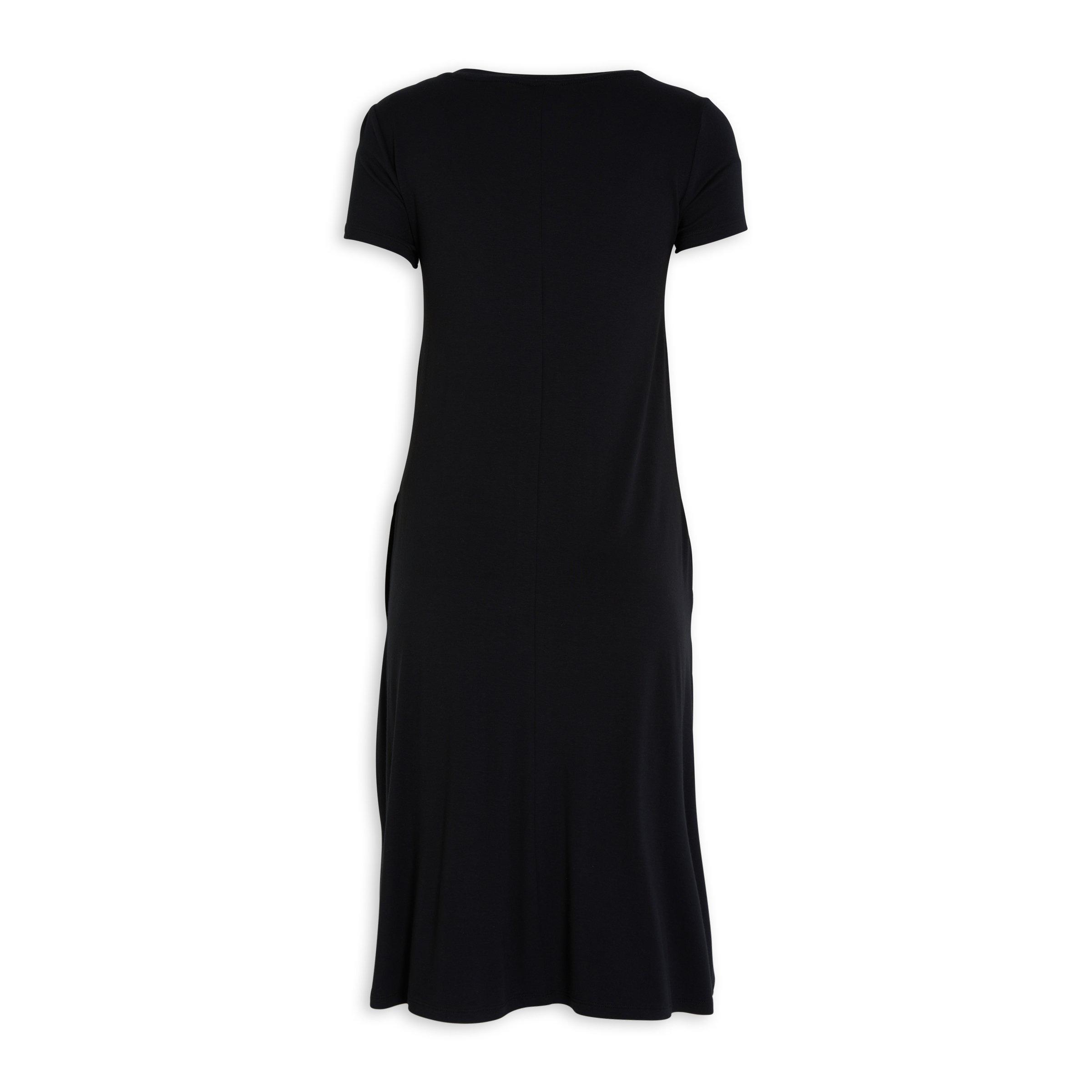 Black Fit Flare Maternity Dress 3108118 Truworths