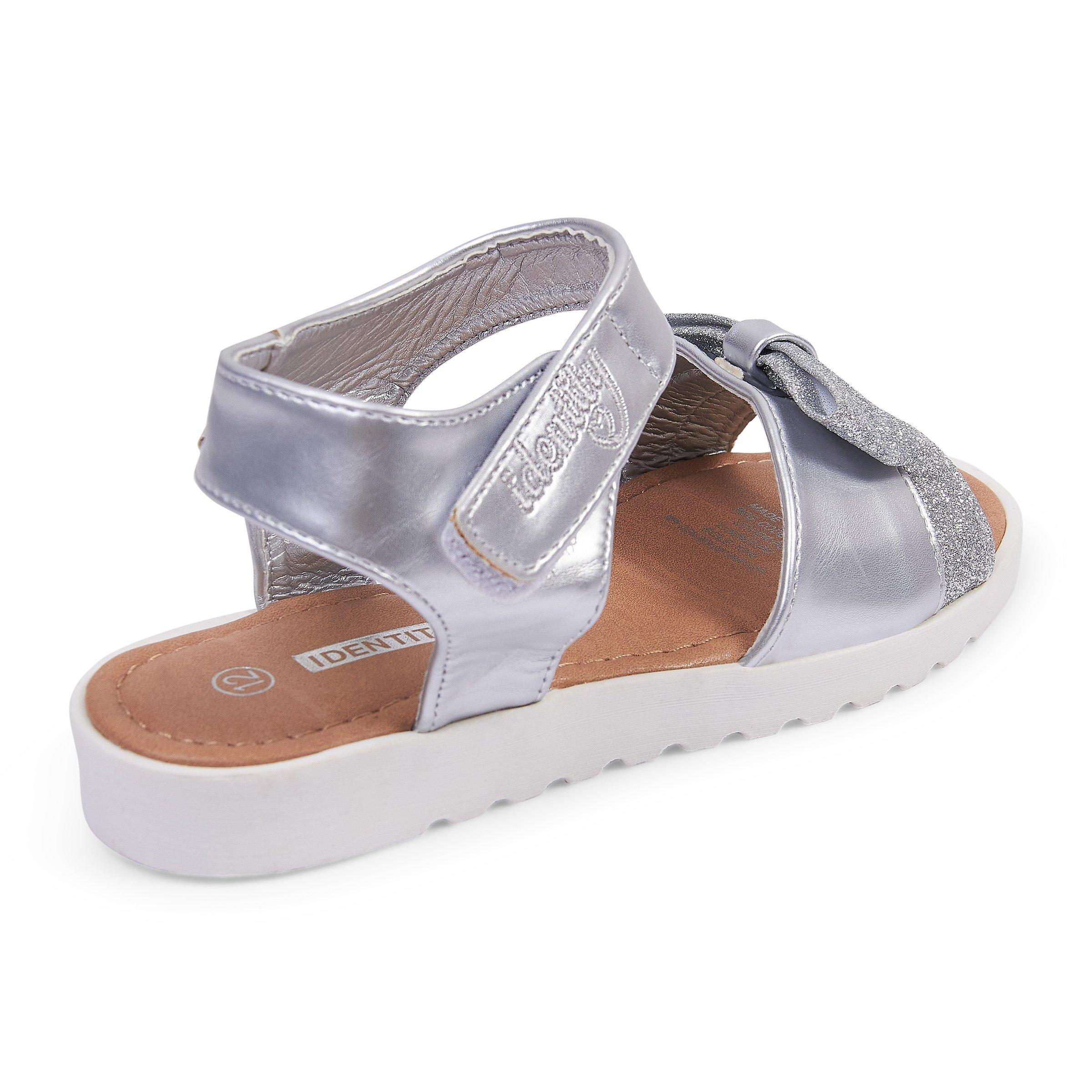 Girls silver wedge sandals store