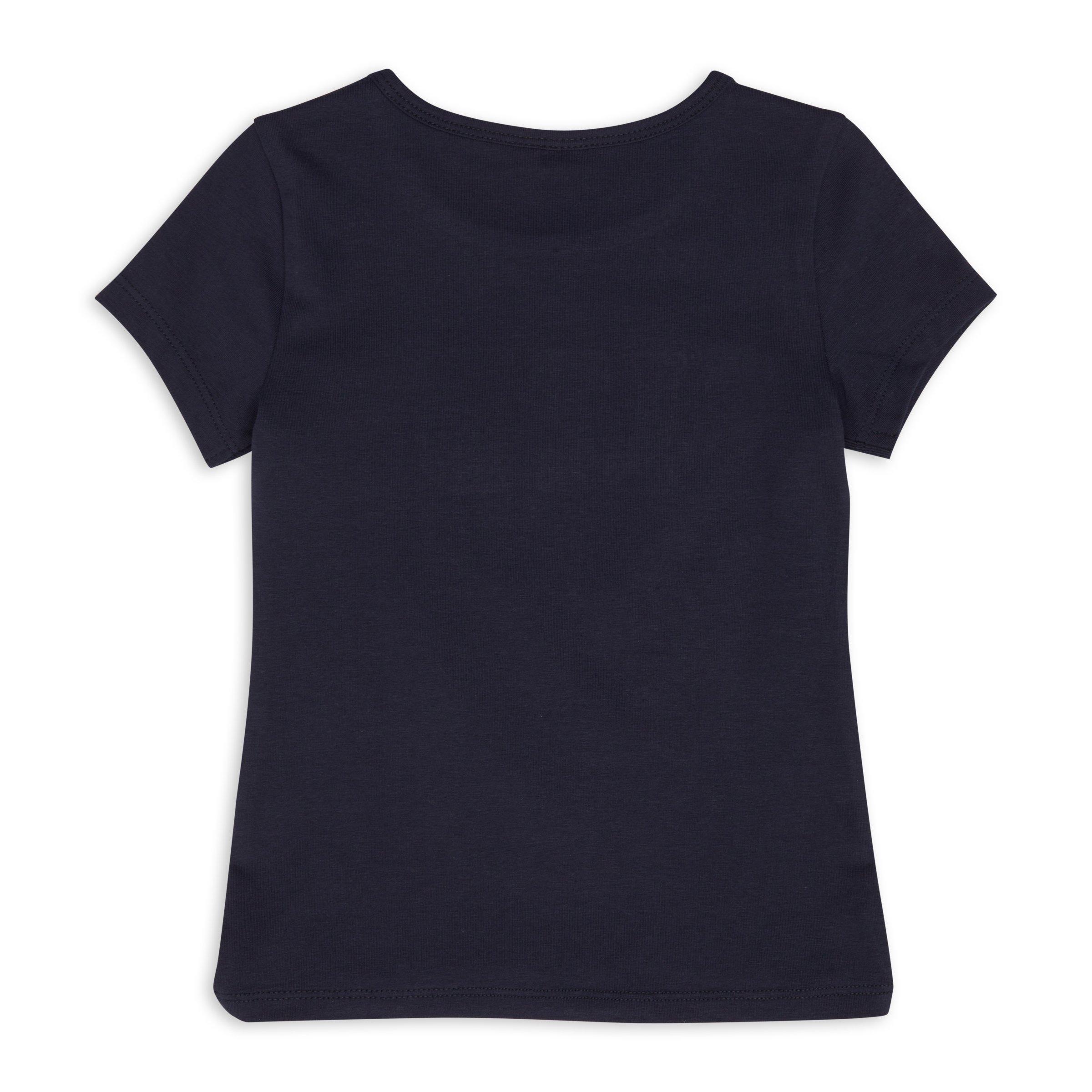 Girls navy outlet shirt