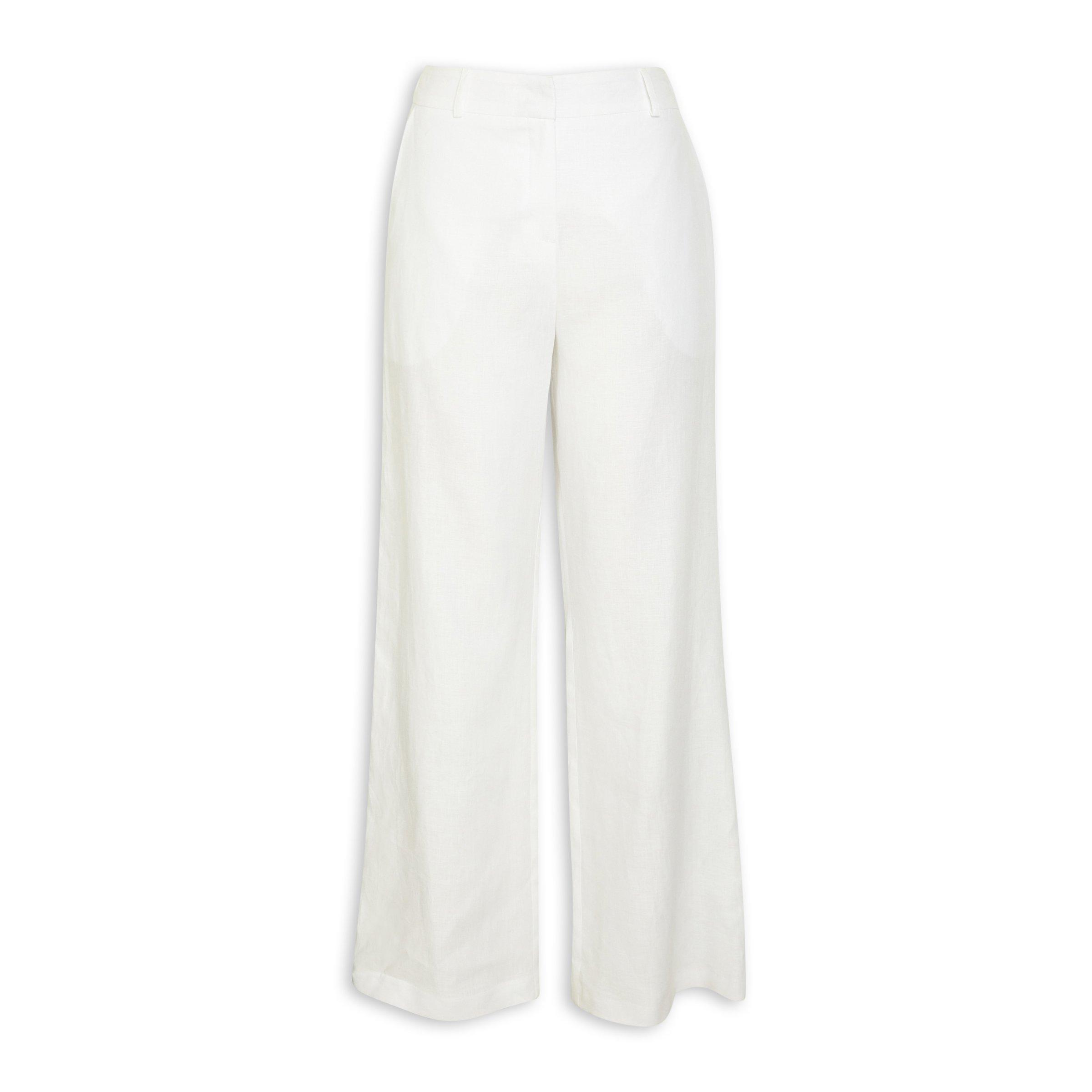 FULL LENGTH PANTS - Oyster White