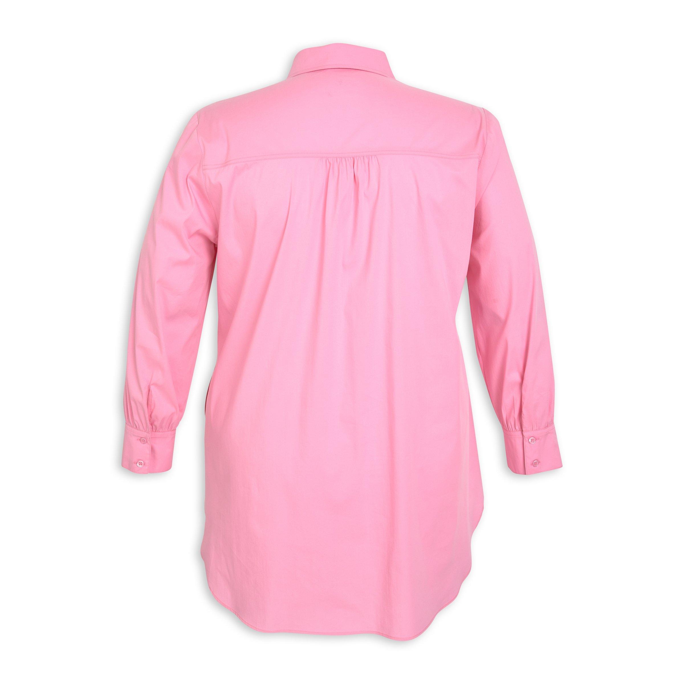 Pink Plus Size Relaxed Fit Shirt (3108726)