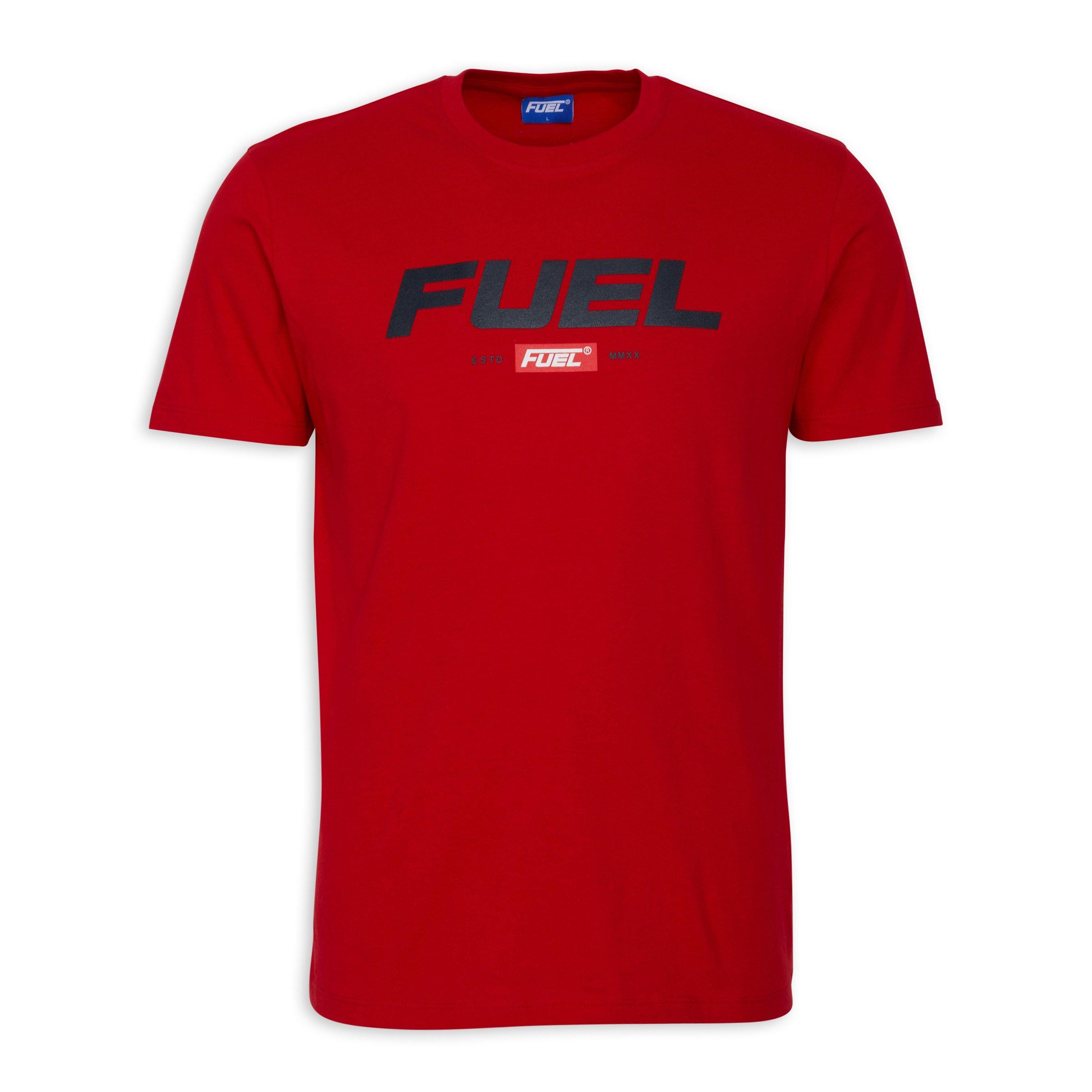 Red Branded T shirt 3108916 Fuel