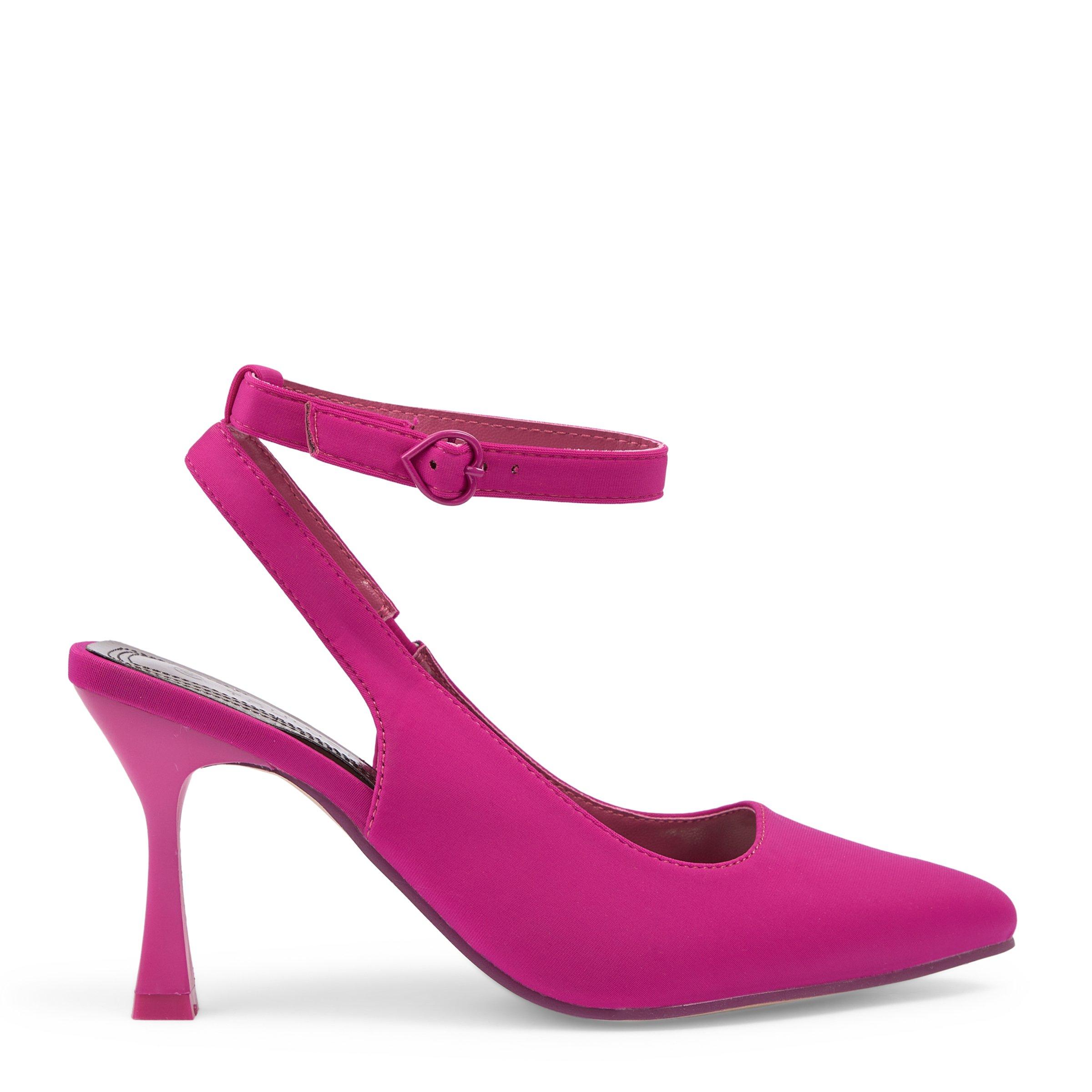 Cerise pink kitten outlet heel shoes