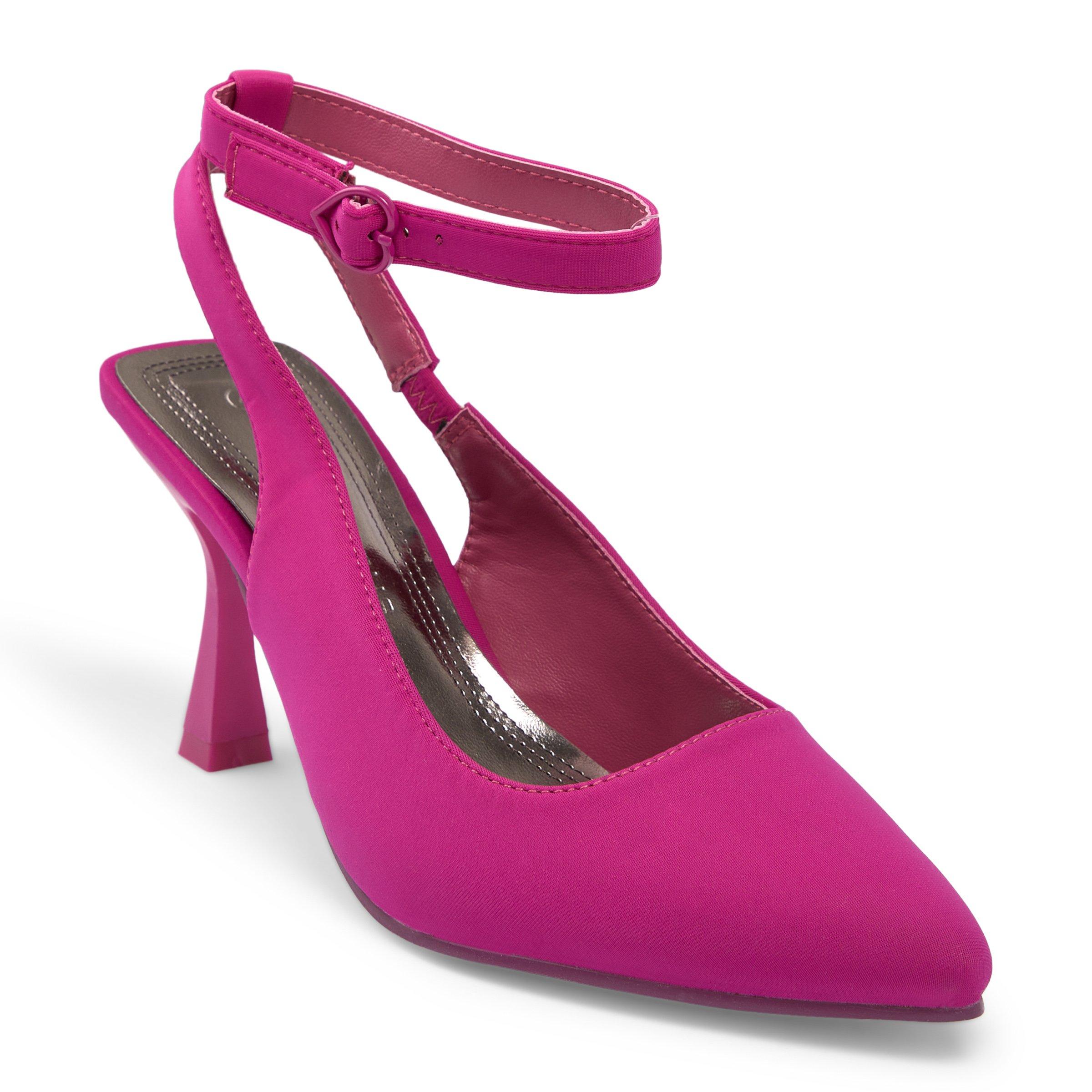 Pink slingback outlet shoes