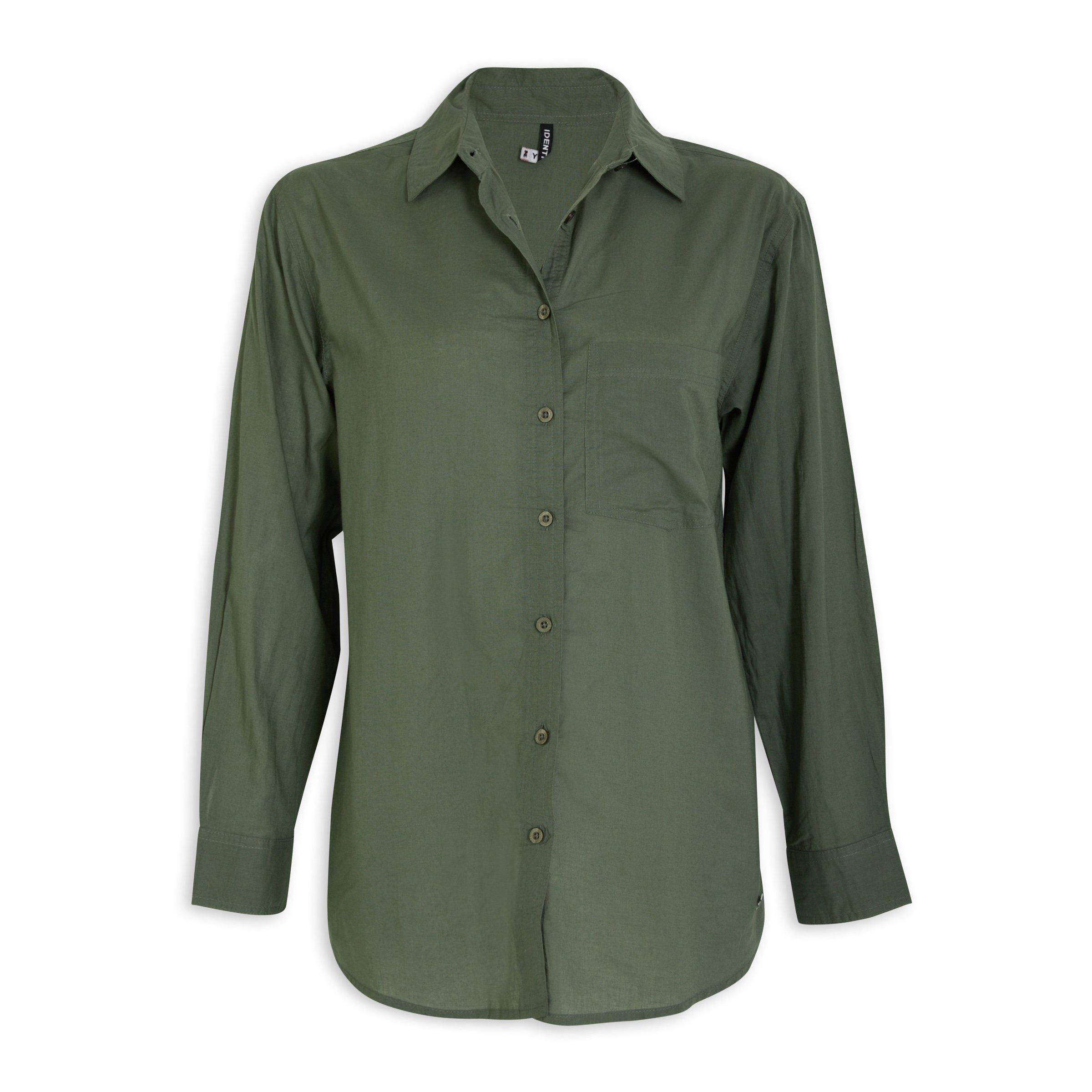 Green Voile Shirt (3109243) | Identity