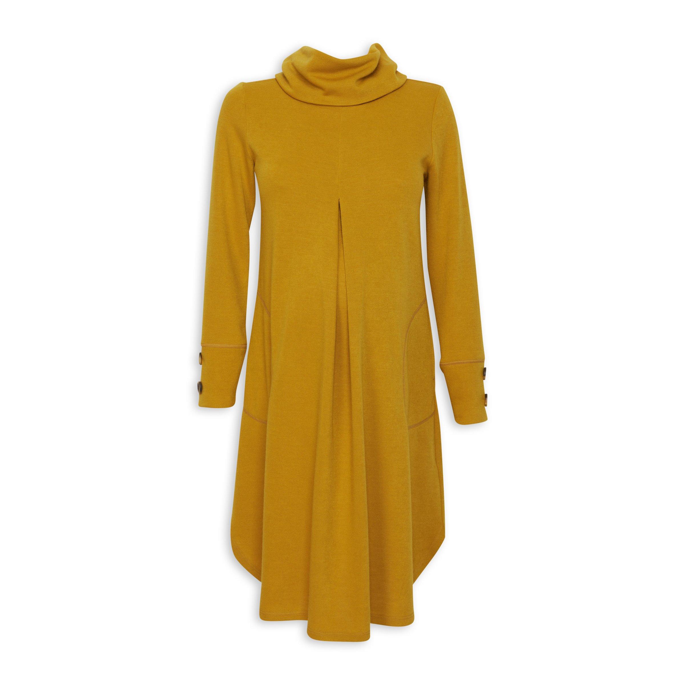 Mustard a hot sale line dress