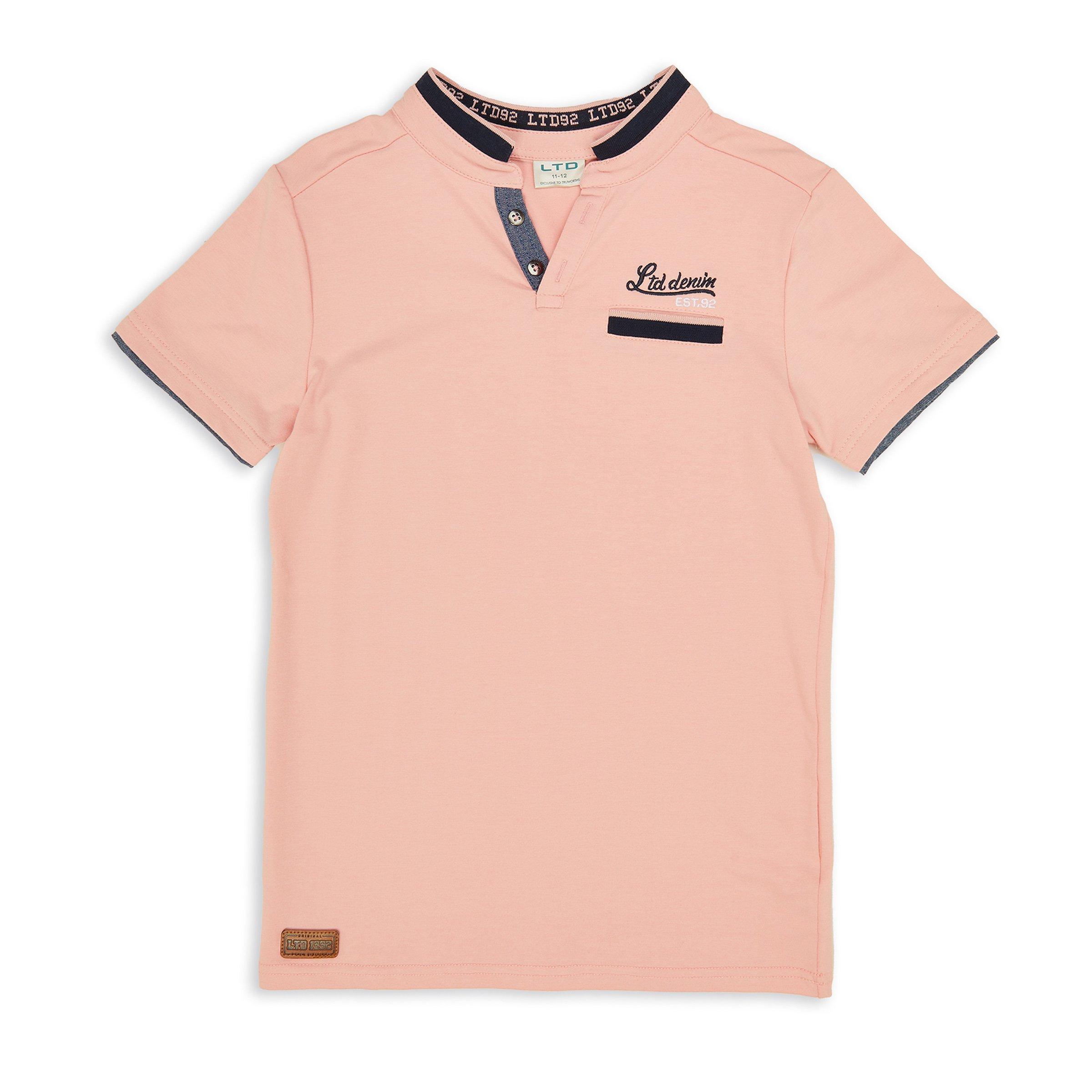 Boys pink hotsell t shirt