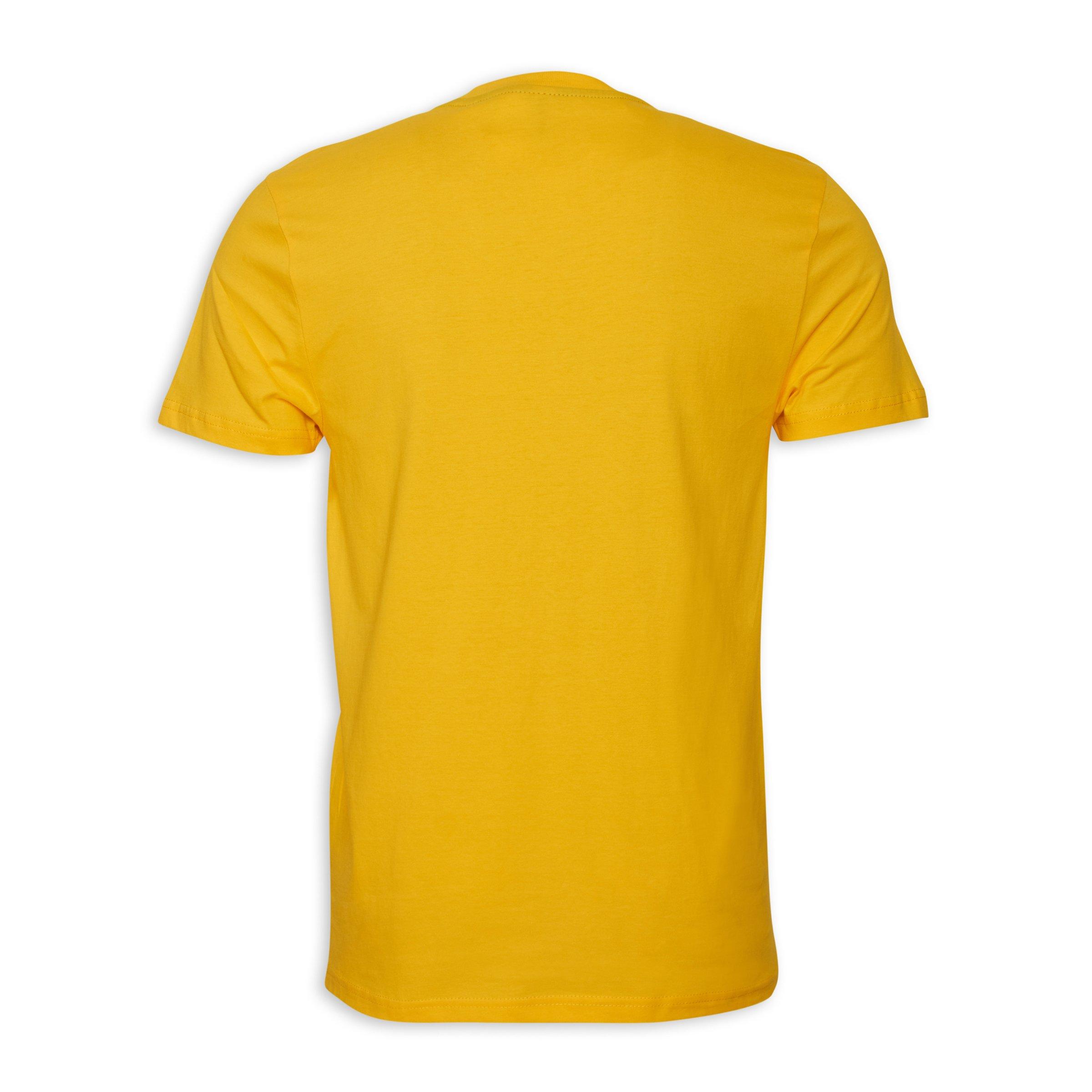 Plain shirt yellow sale