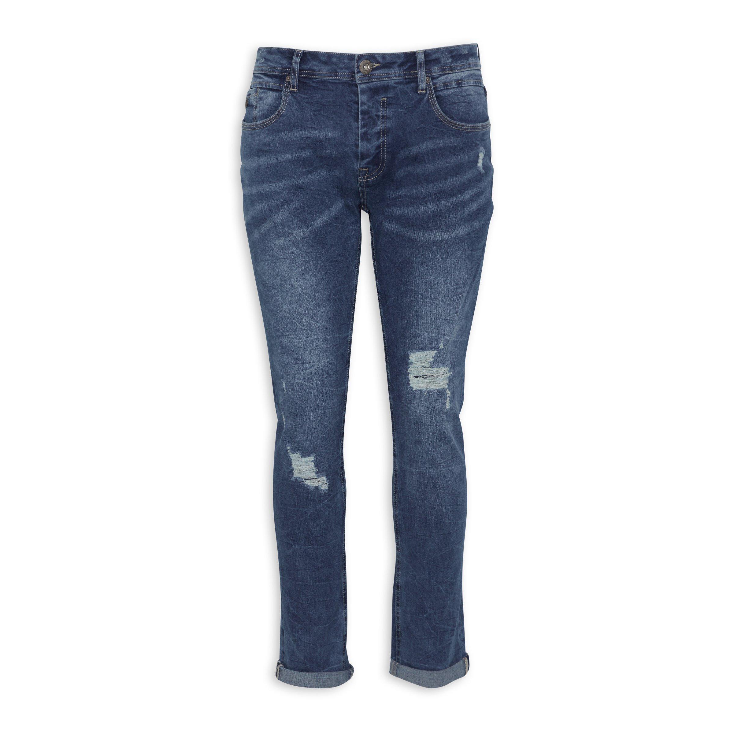 Indigo ripped 2024 skinny jeans