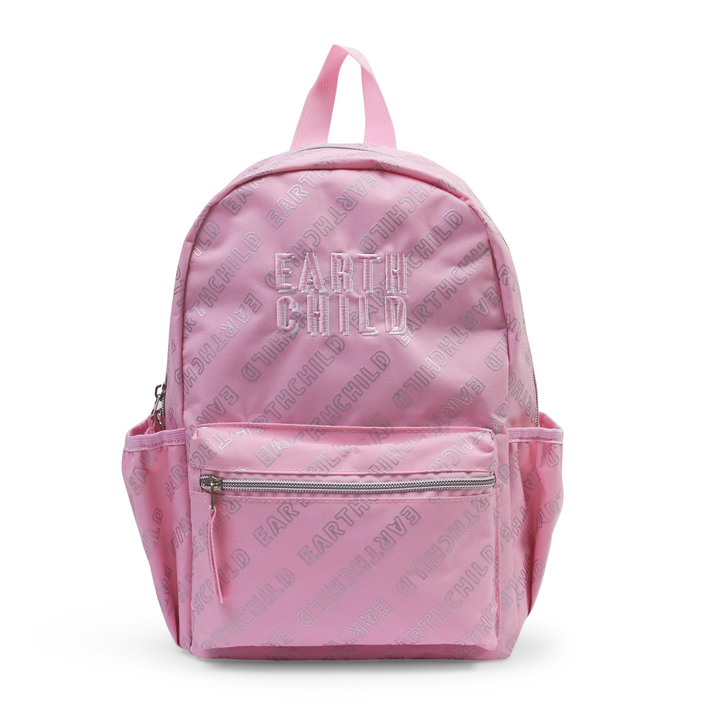 Girls Pink Backpack 3110360 Earthchild