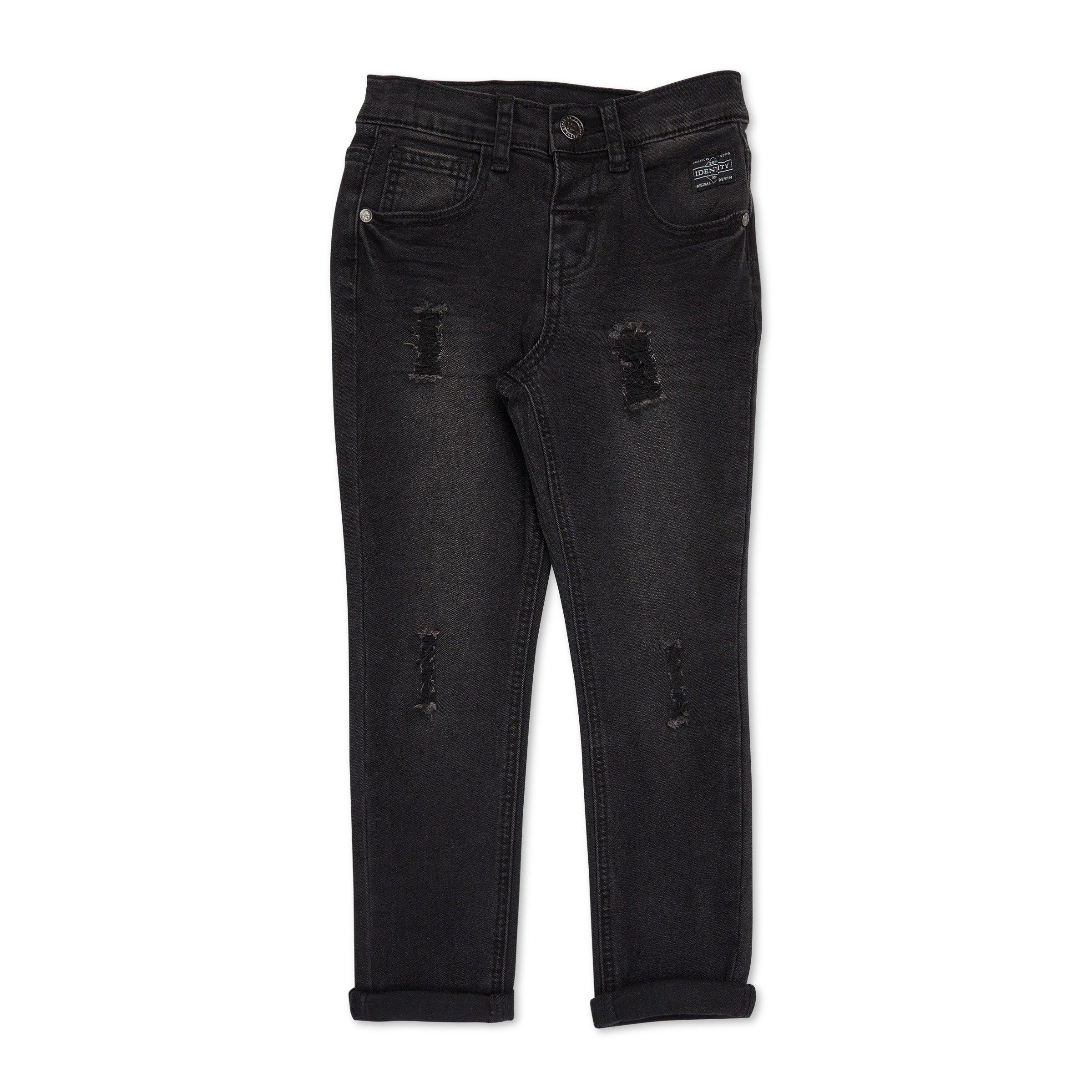 Kid Boy Black Ripped Skinny Jeans 3110469 Identity