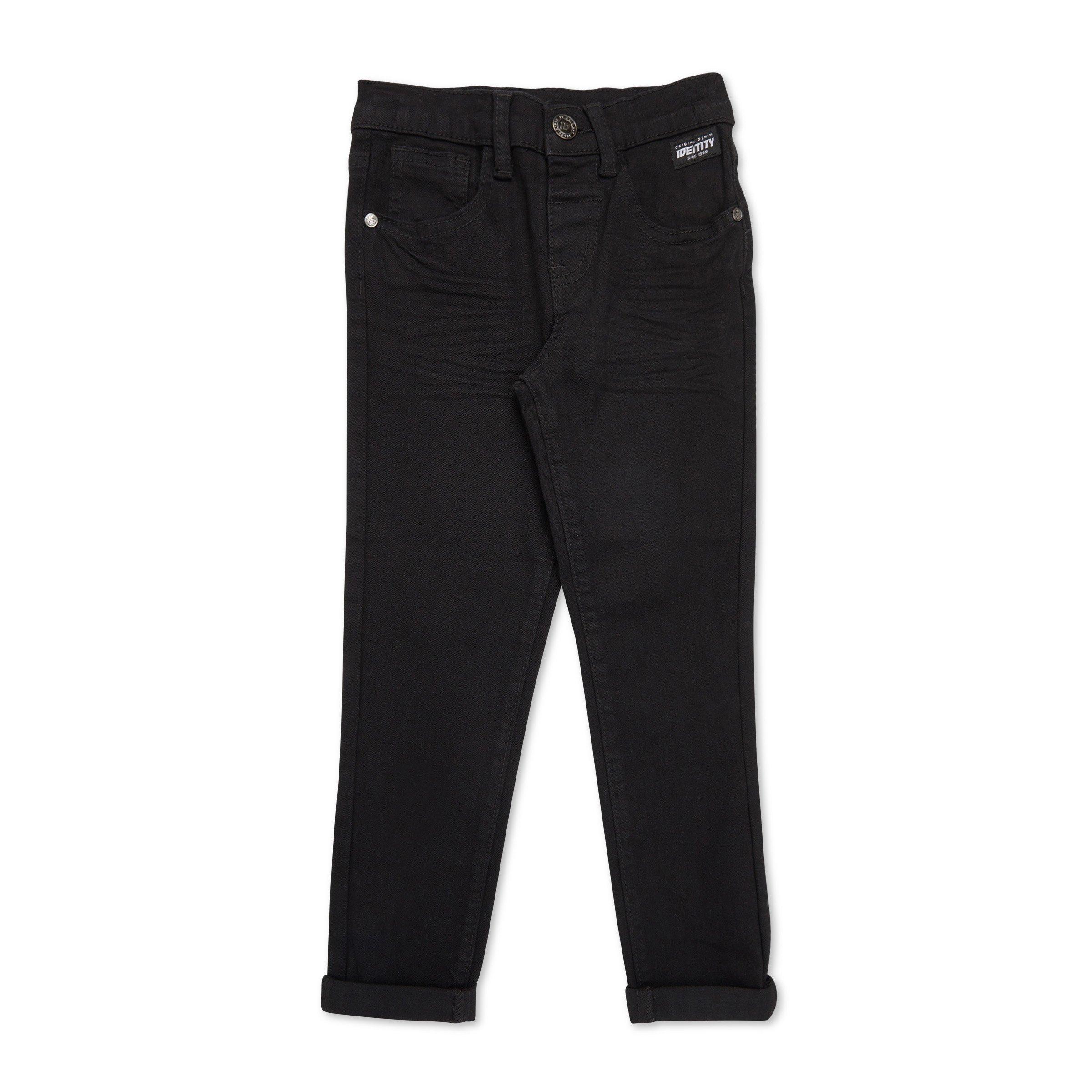 No Boundaries Kids Opp Skinny Jeans Black Dark Wash Stretch Pockets Denim 9  New