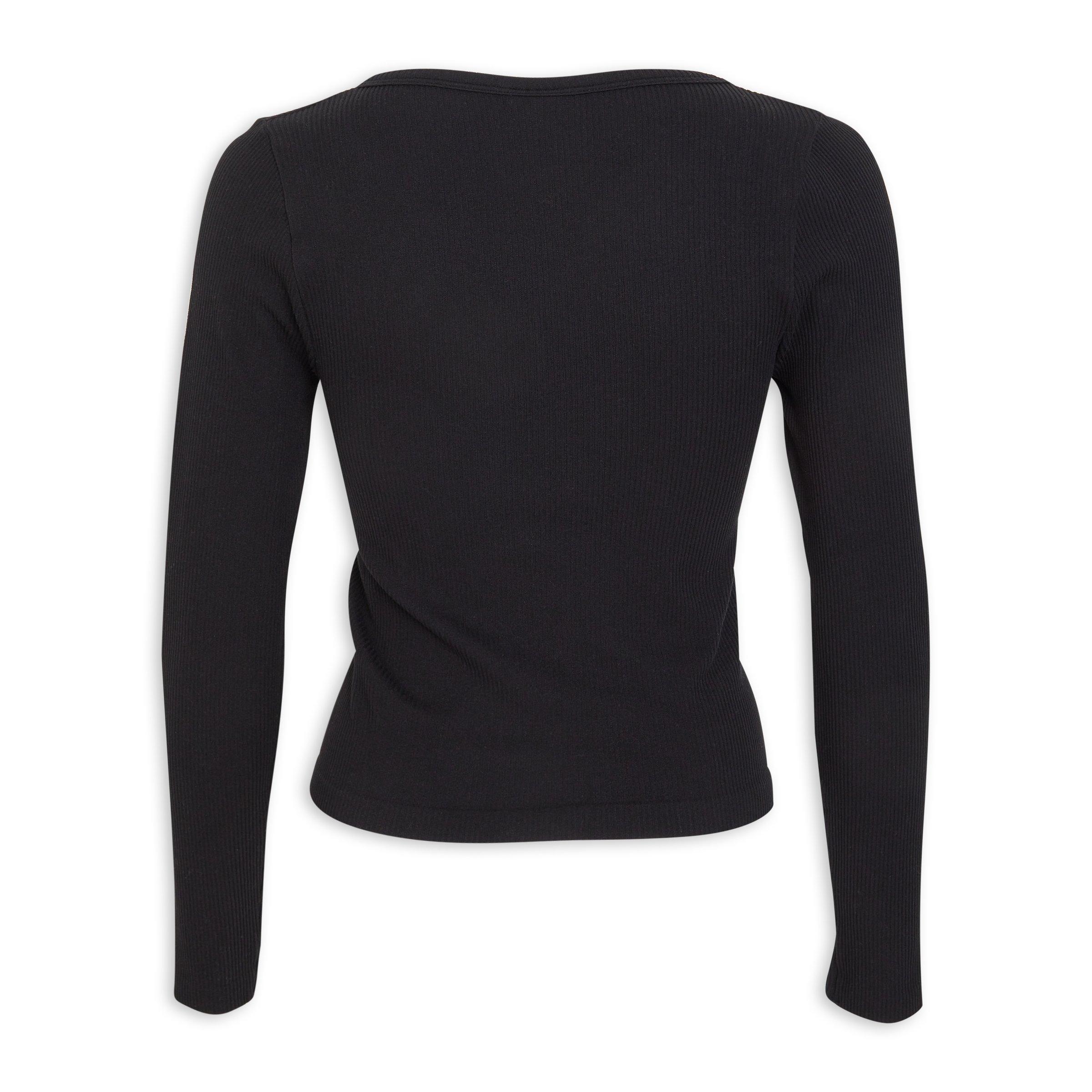 Black Long Sleeve T shirt 3110510 Identity