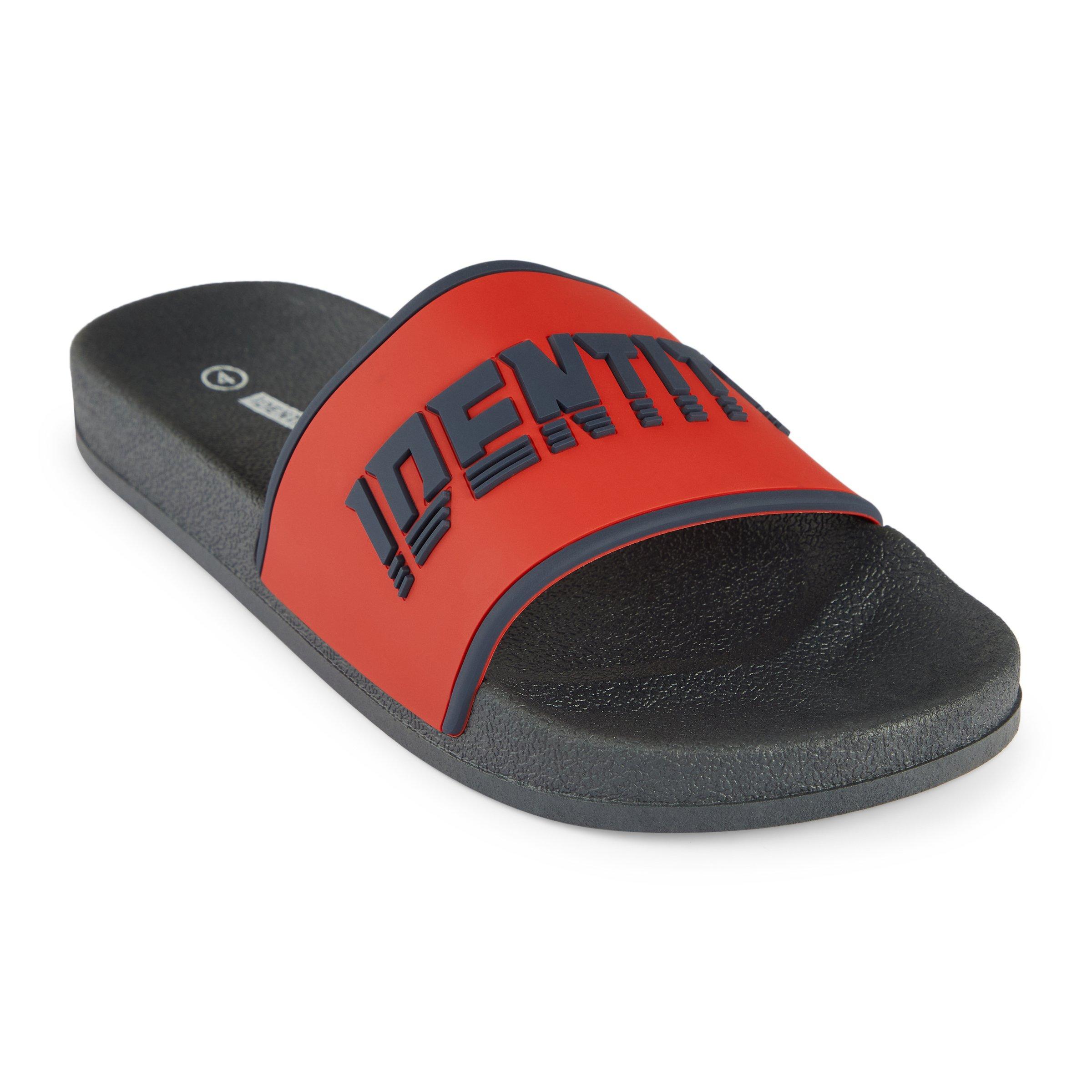 Boys Red Pool Slides 3110580 Identity