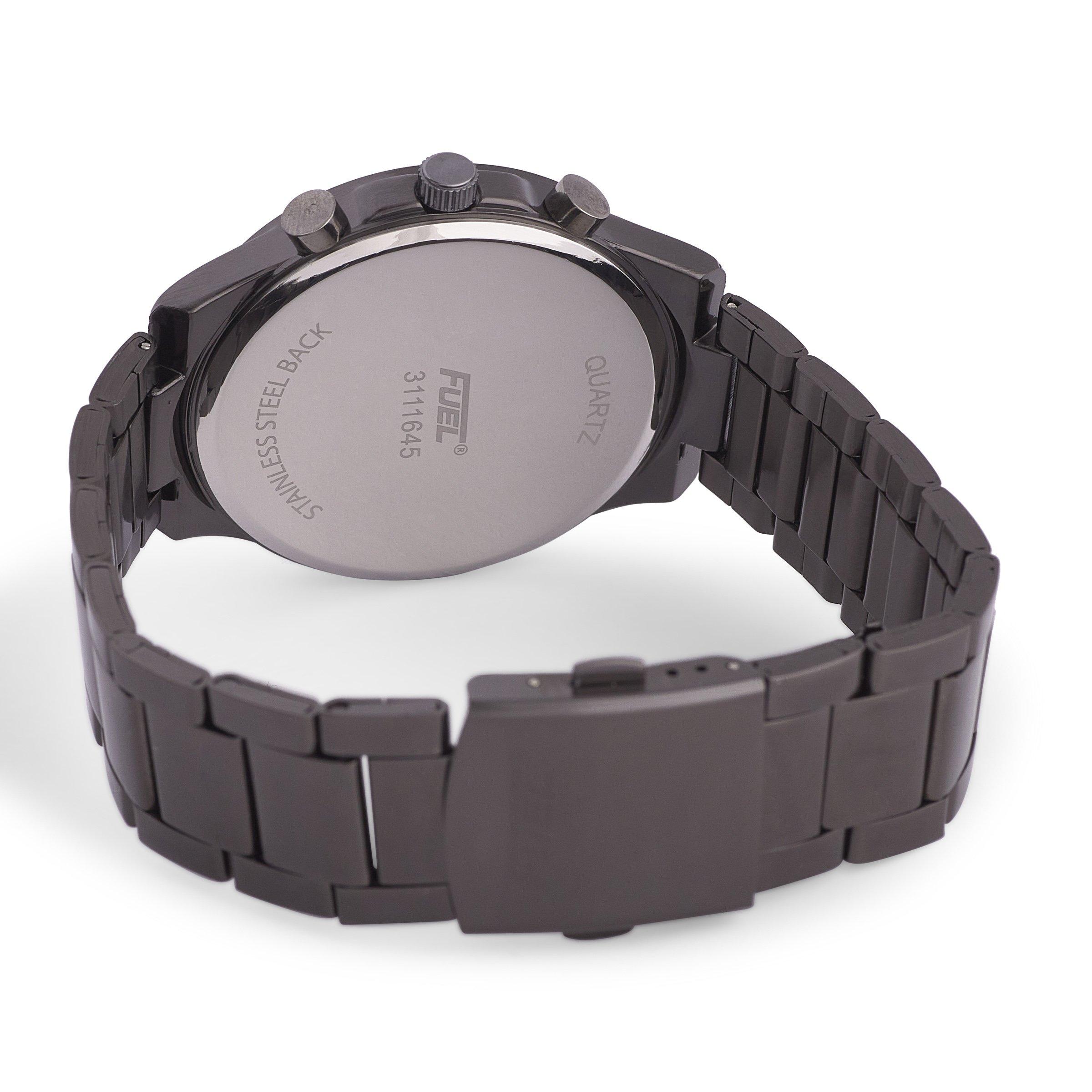 Gold and Black Metal Watch 3111645 Fuel