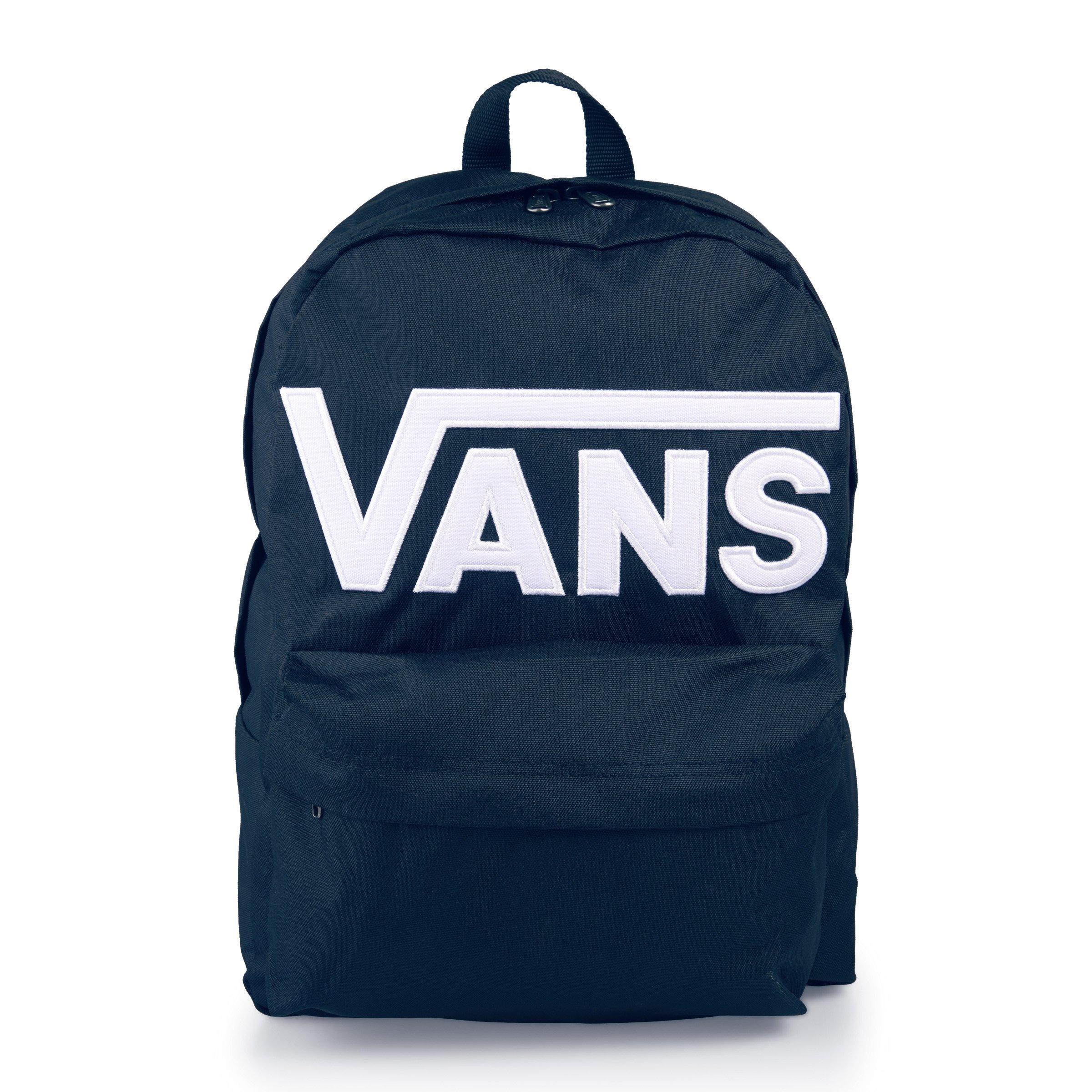 Vans on sale navy backpack