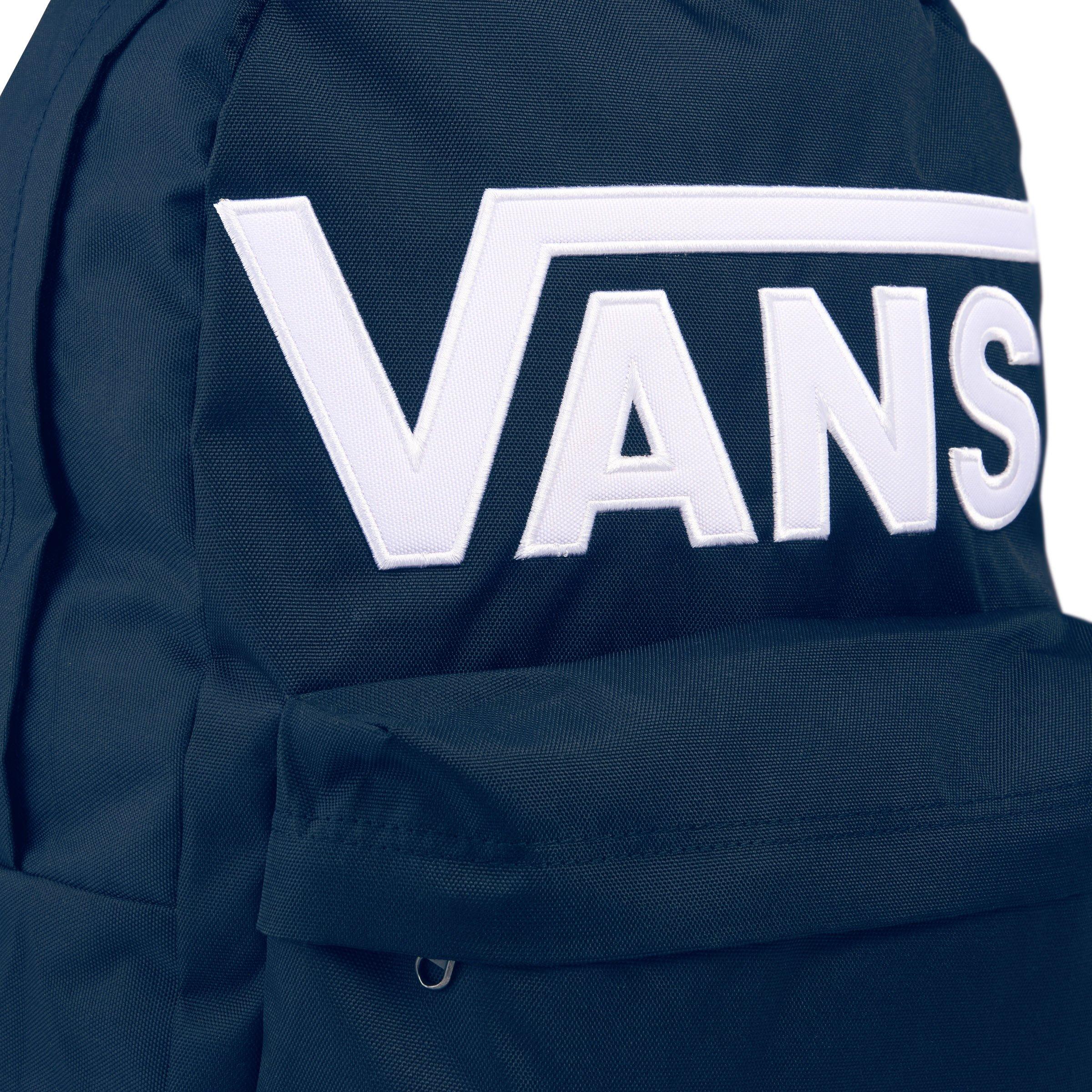 Vans on sale navy backpack