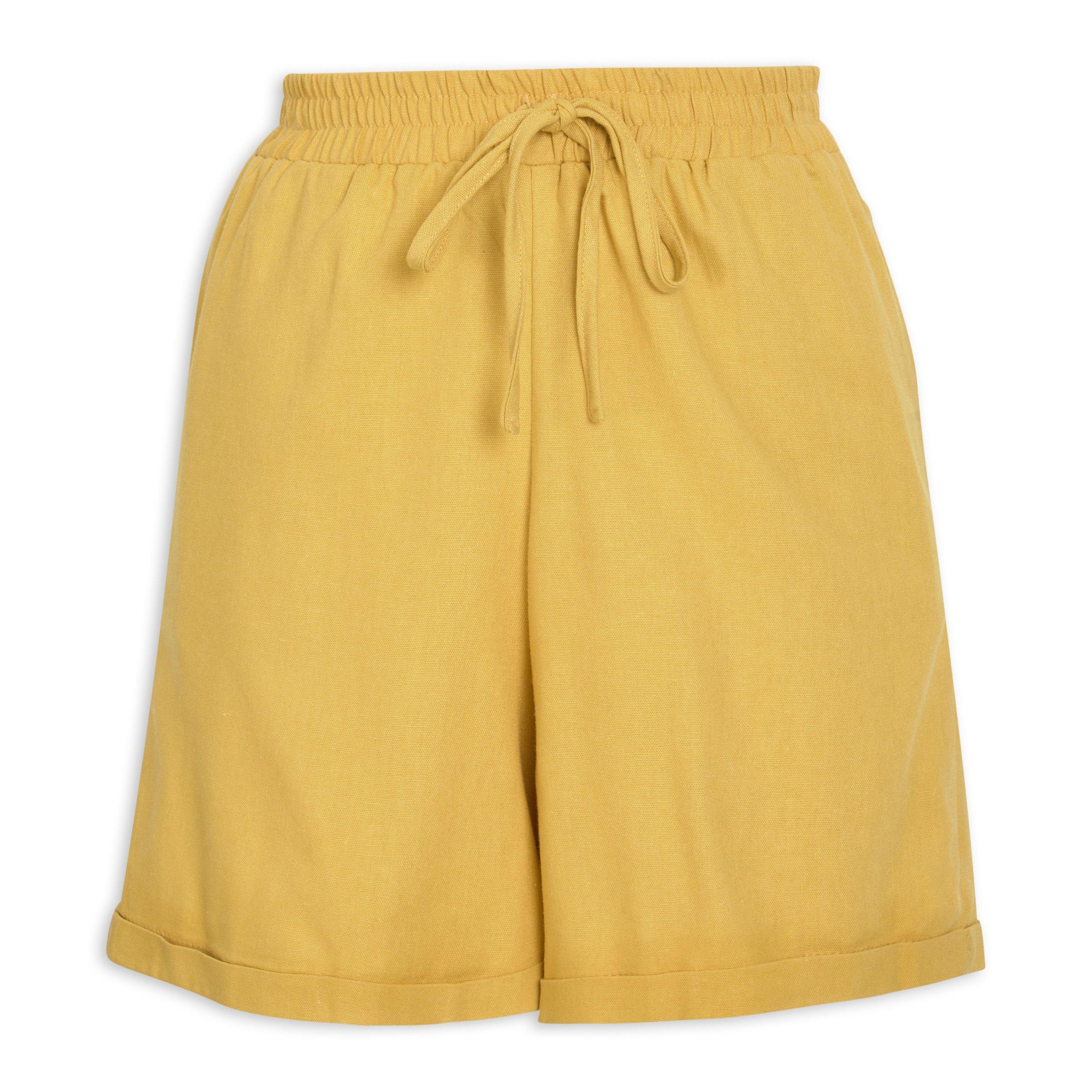 Yellow shorts on sale