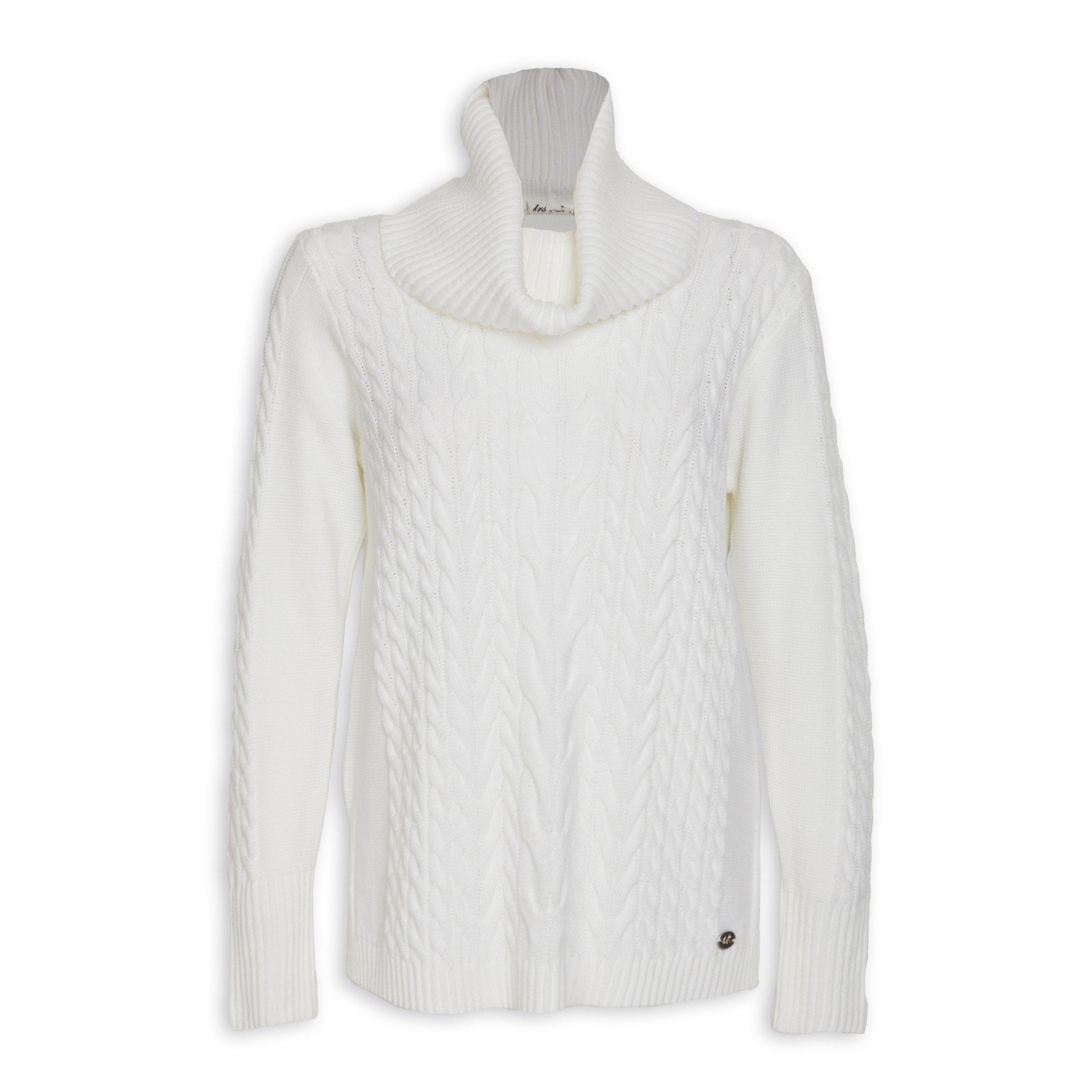 Off white cowl neck sale sweater