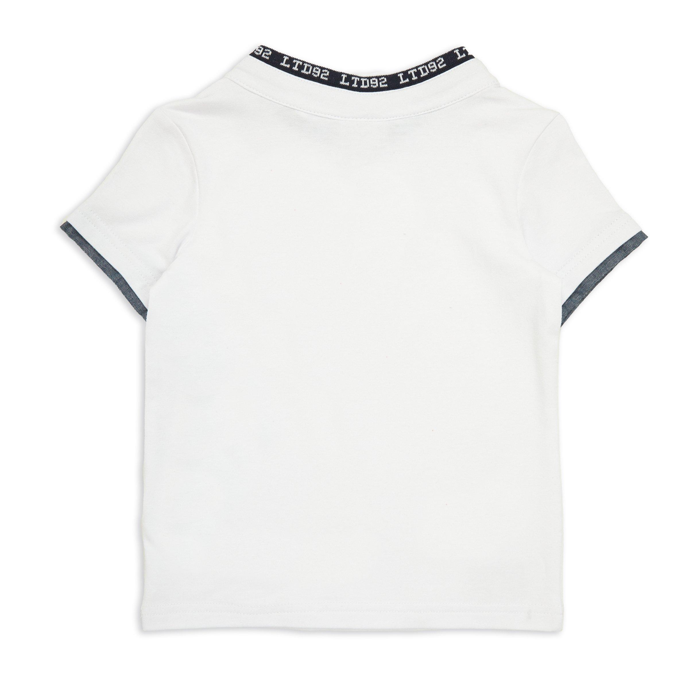 baby boy white henley