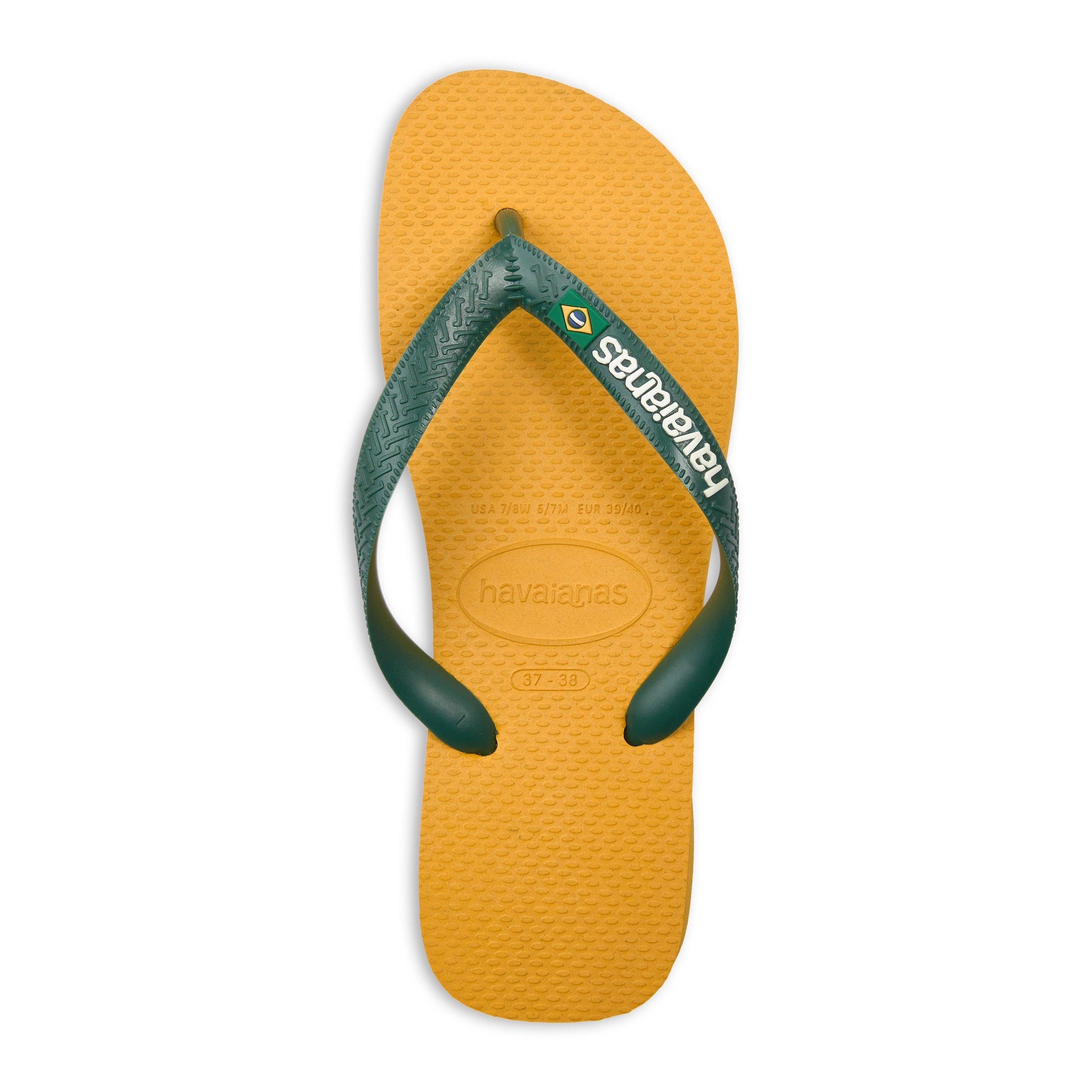 Havaianas sales green yellow