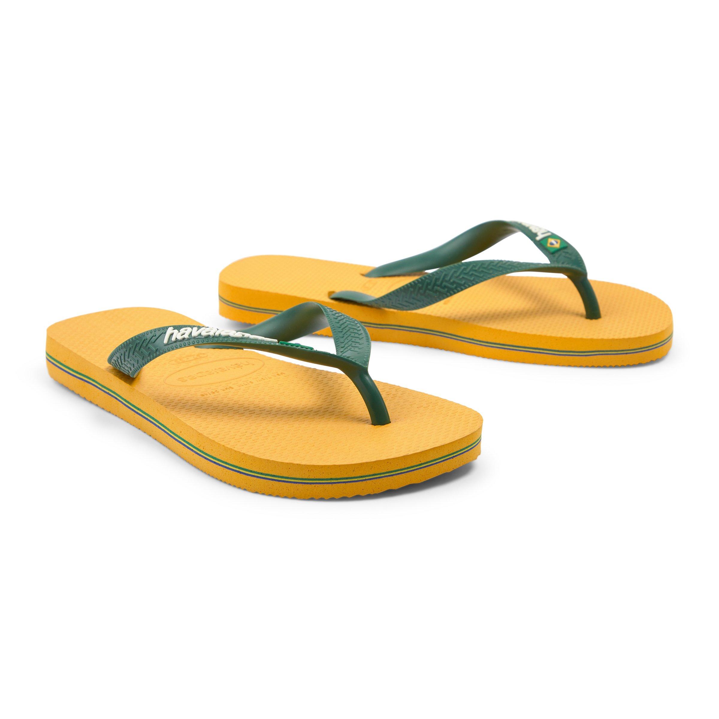 Yellow havaianas discount