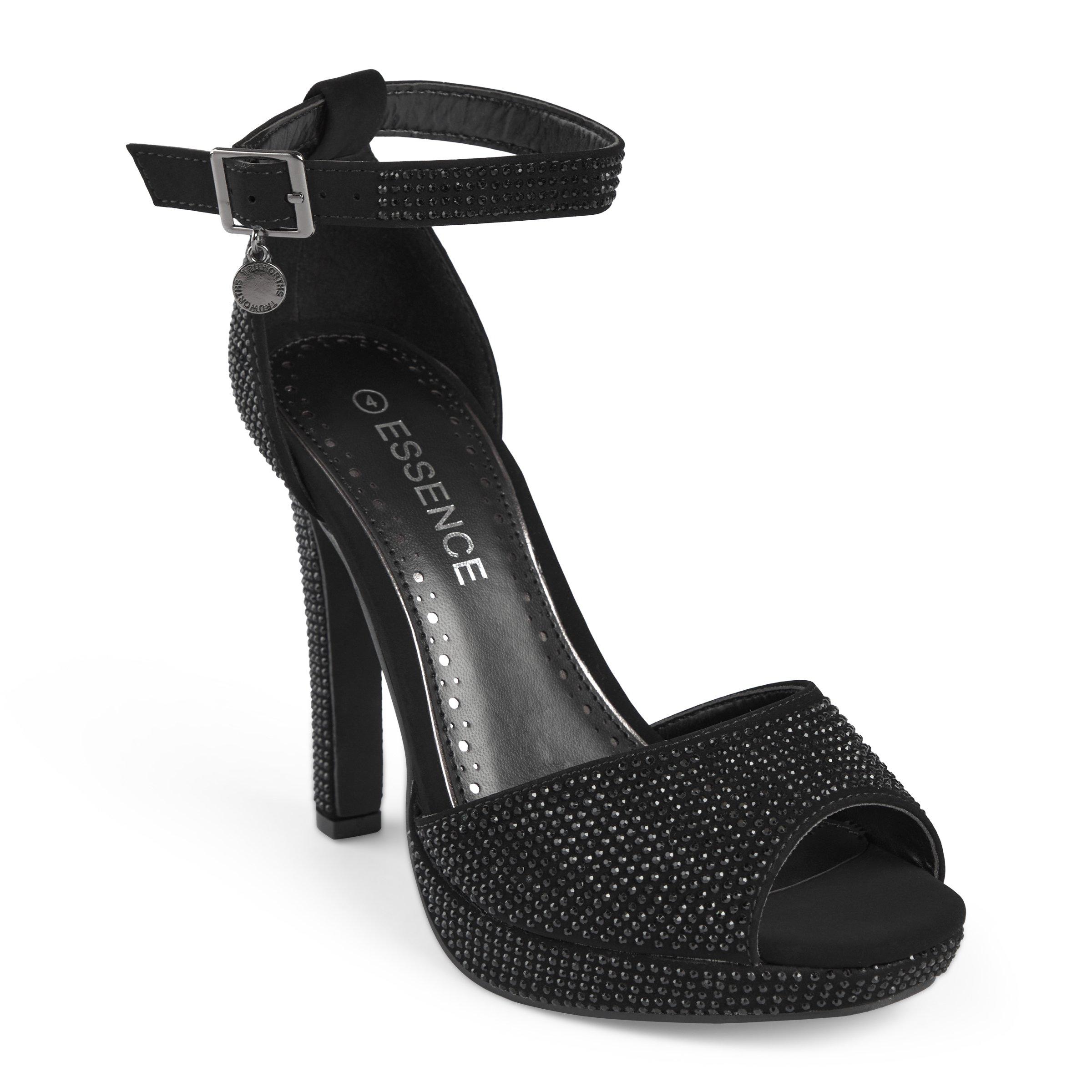 Ankle strap platform on sale heels