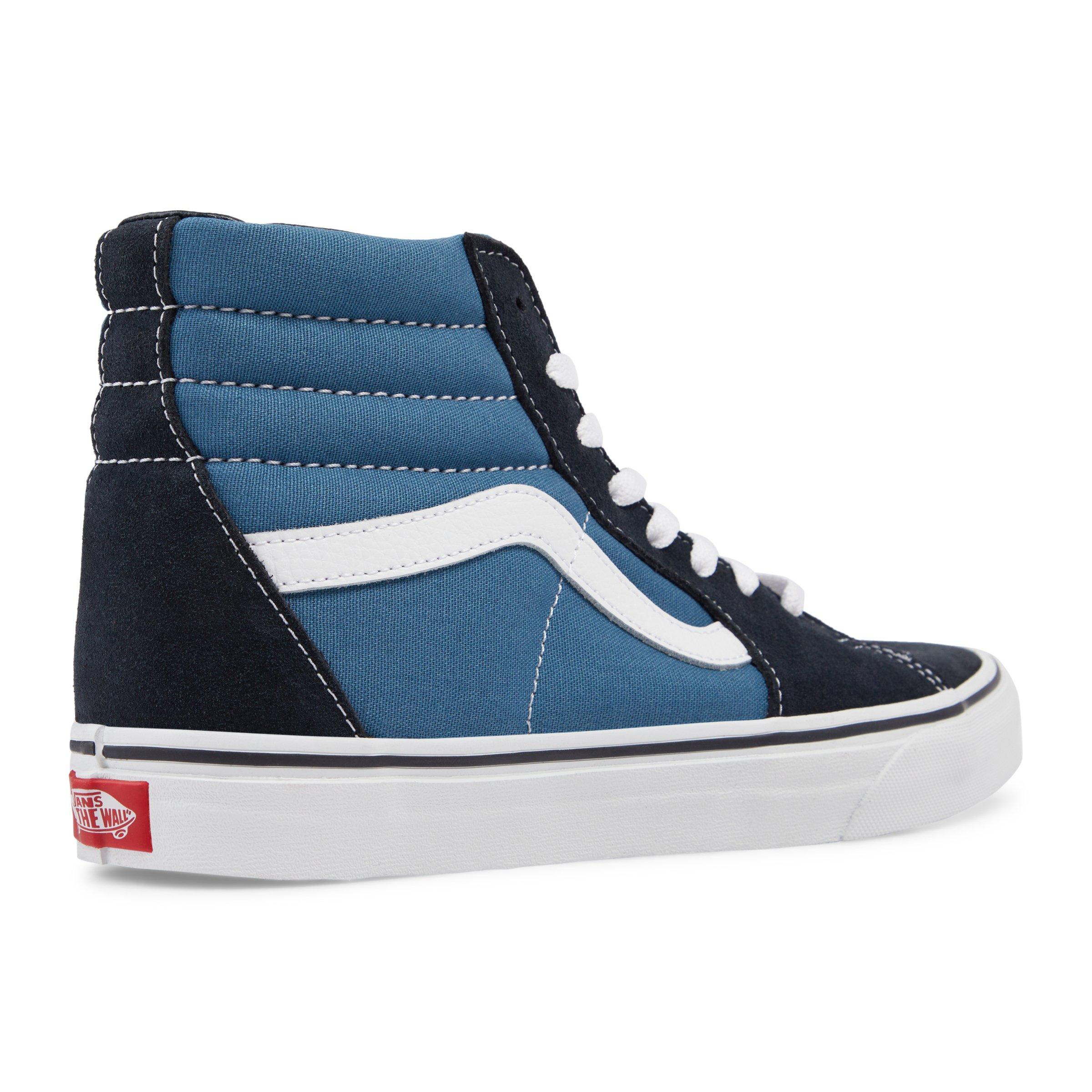 Vans sk8 hi grey blue sales