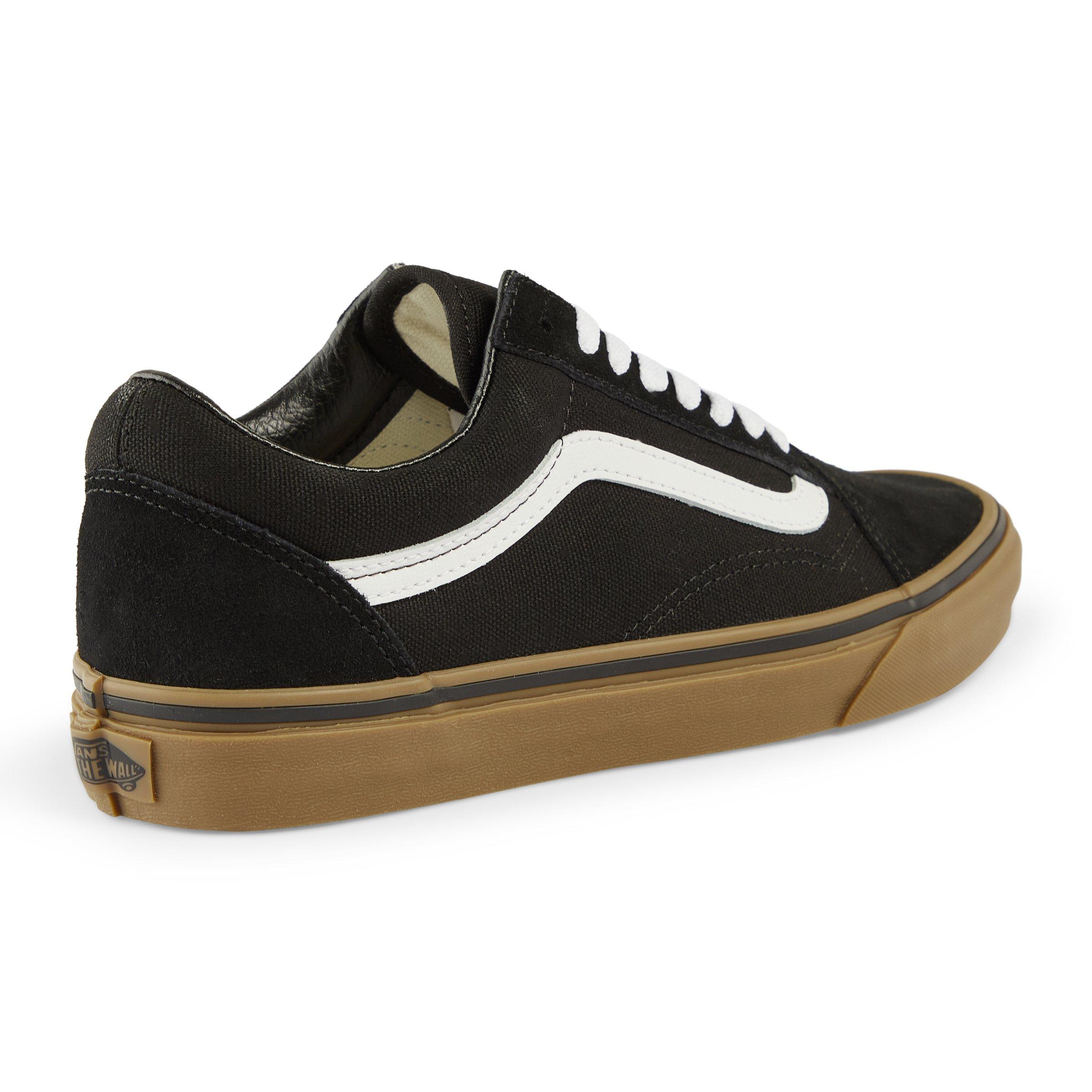 Tênis vans old skool gumsole black hot sale medium gum