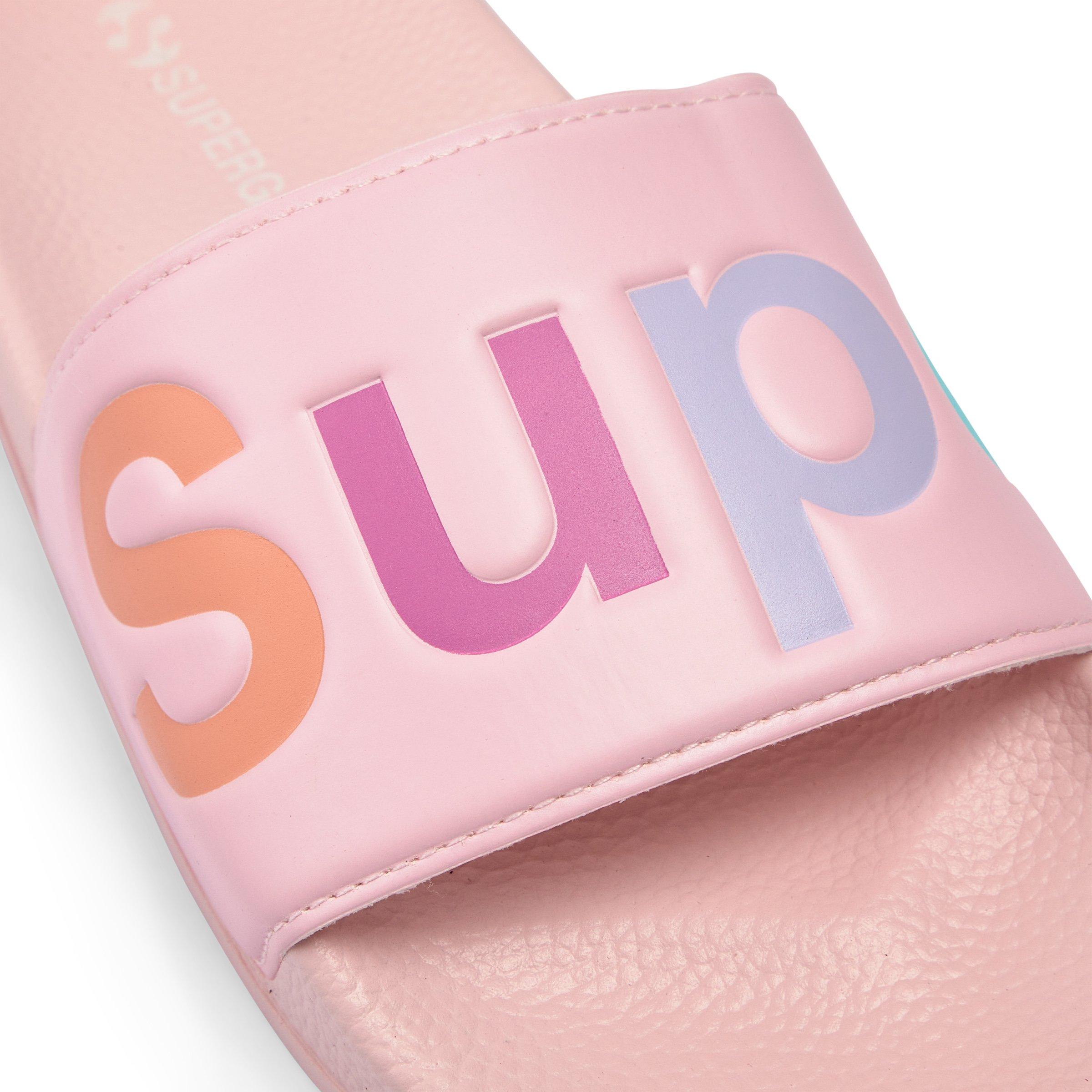 Superga cheap slides pink