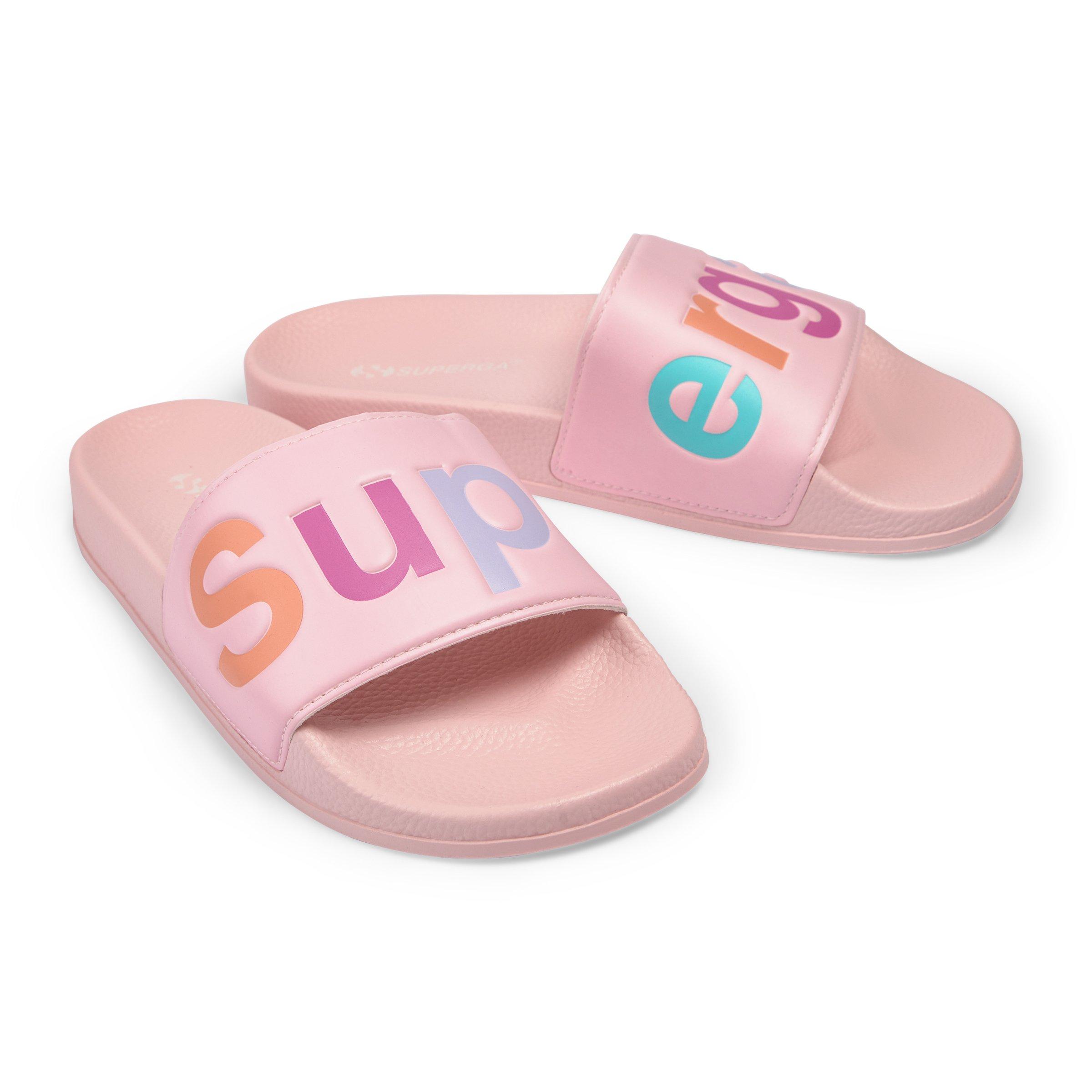 Pink hotsell superga slides