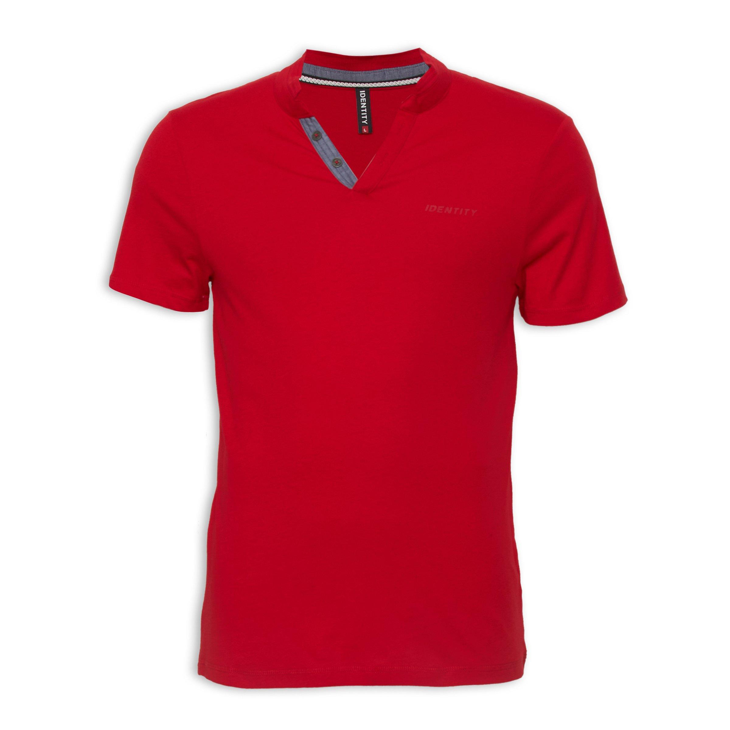 Red colour t shirt top