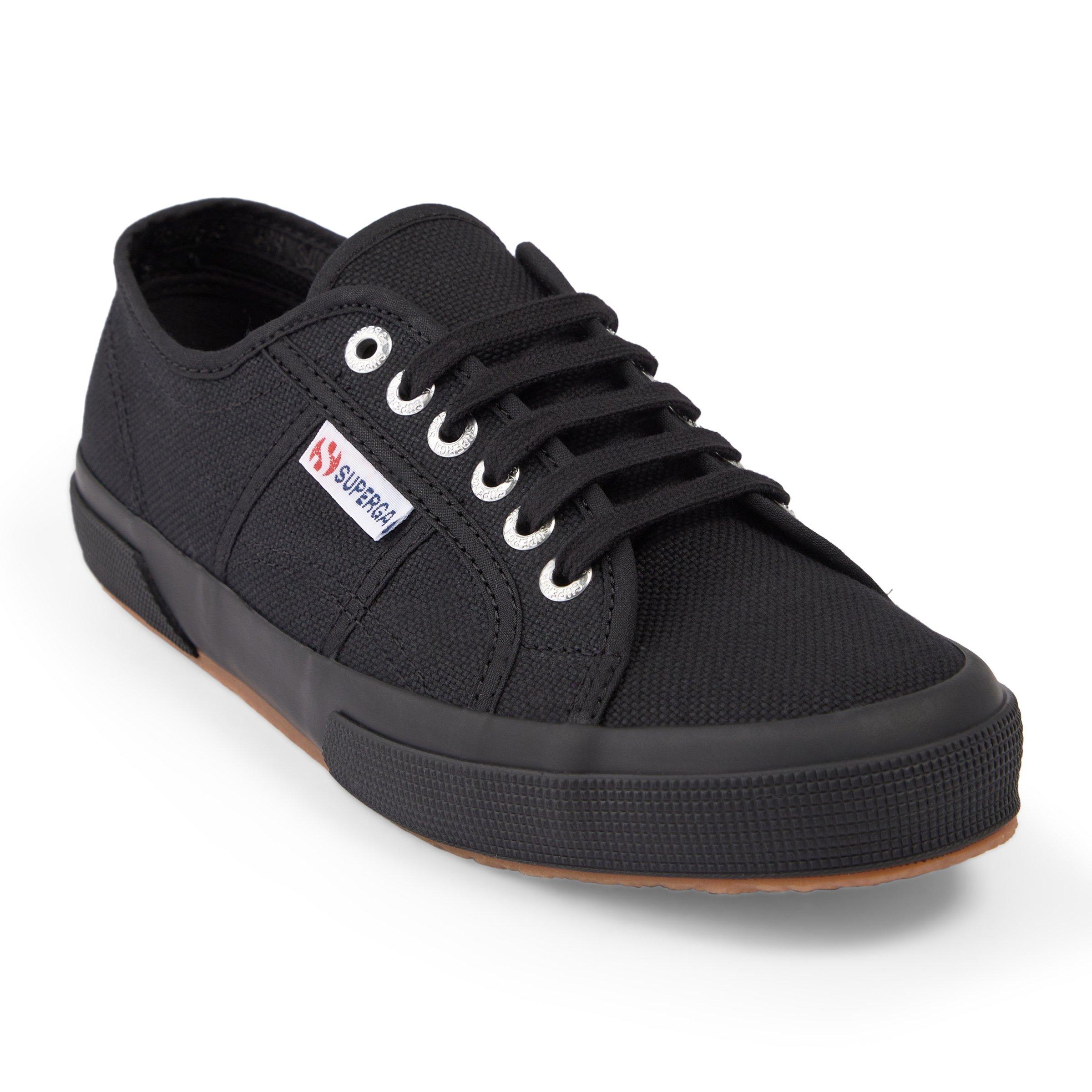 Black sales lace superga