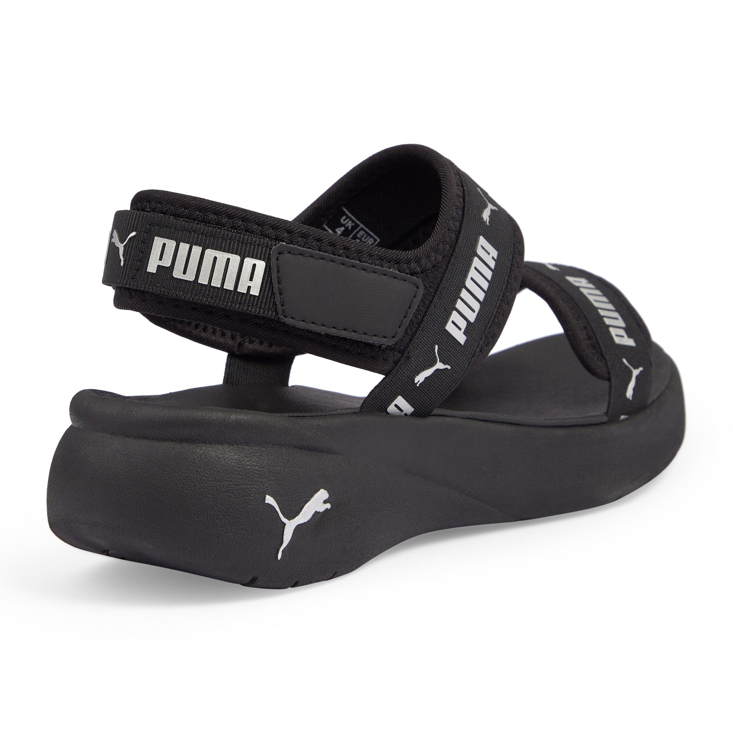 Puma store sandals black