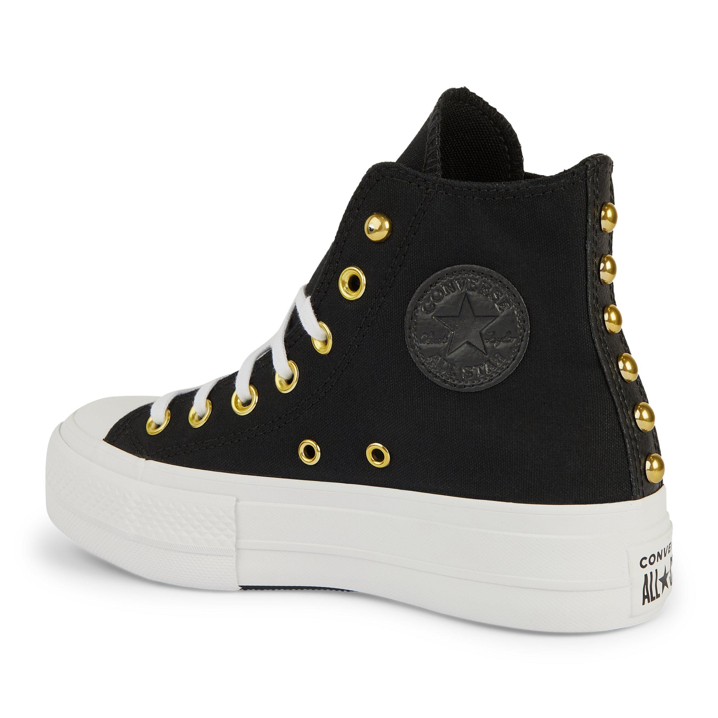 Studded platform hot sale converse